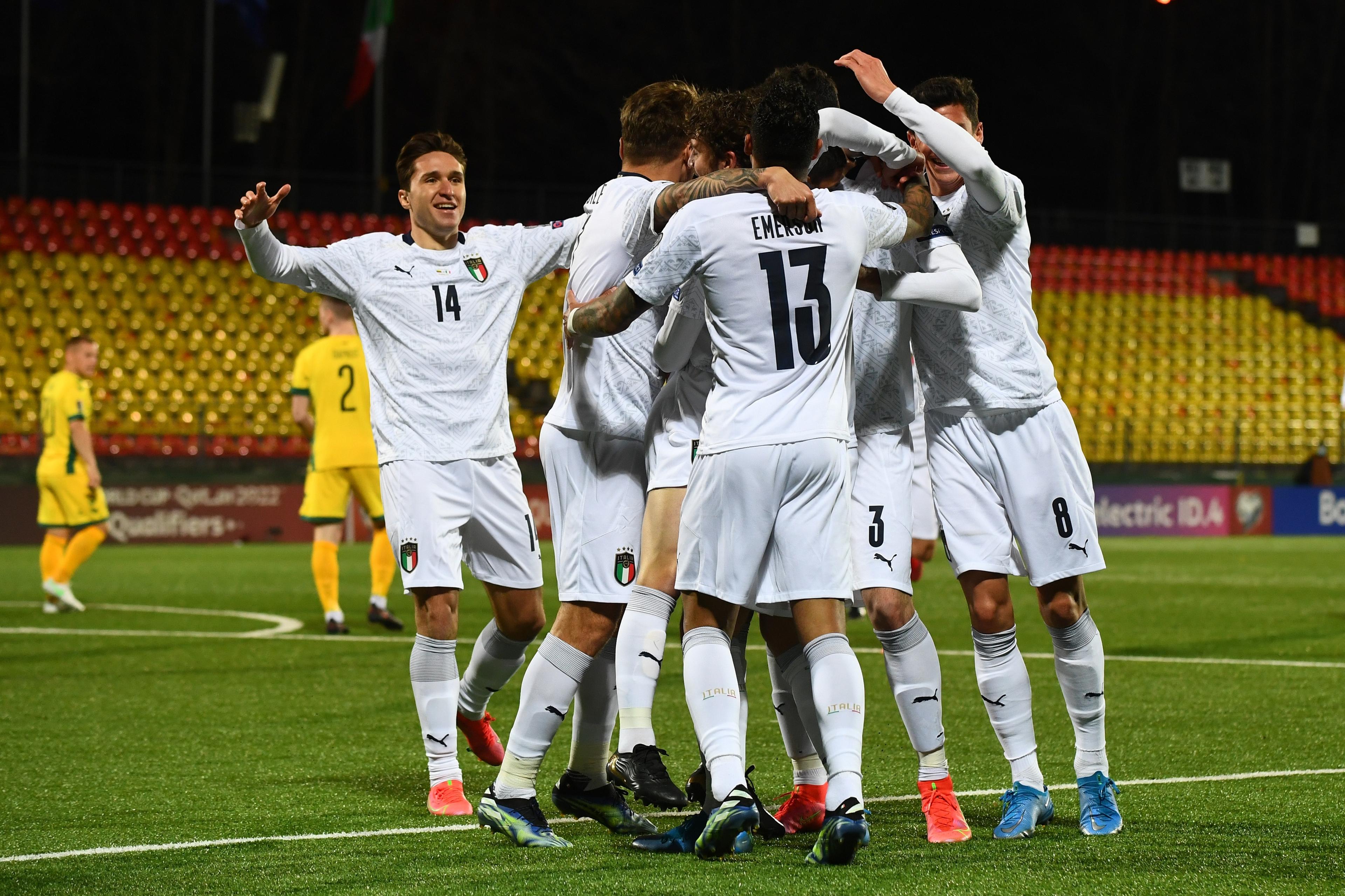Lituania-Italia 0-2: tutte le curiosità statistiche