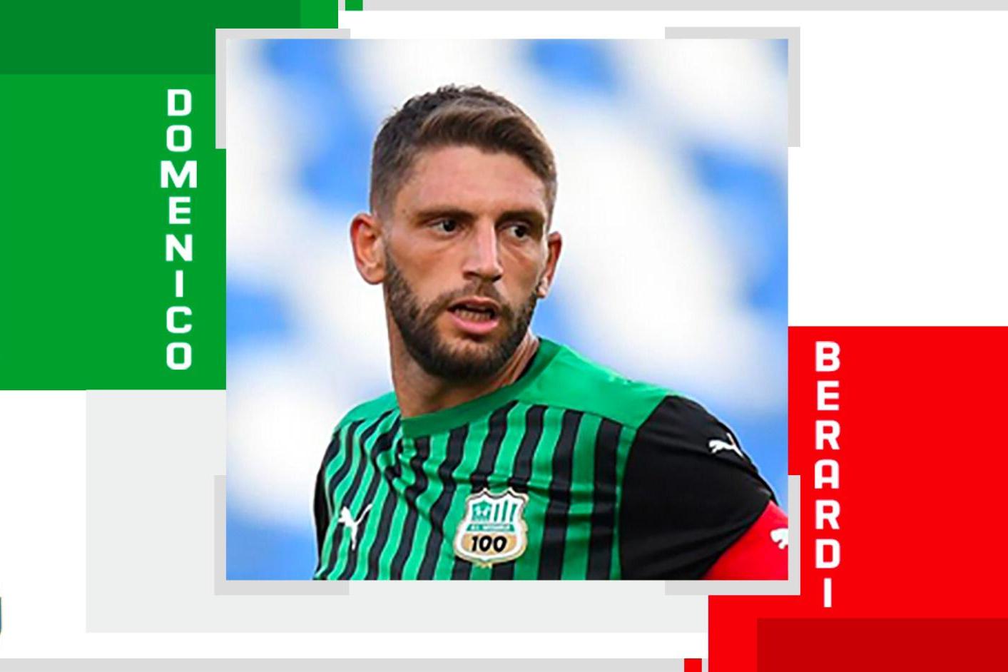Domenico Berardi è il migliore italiano della 31^ giornata di campionato secondo i media