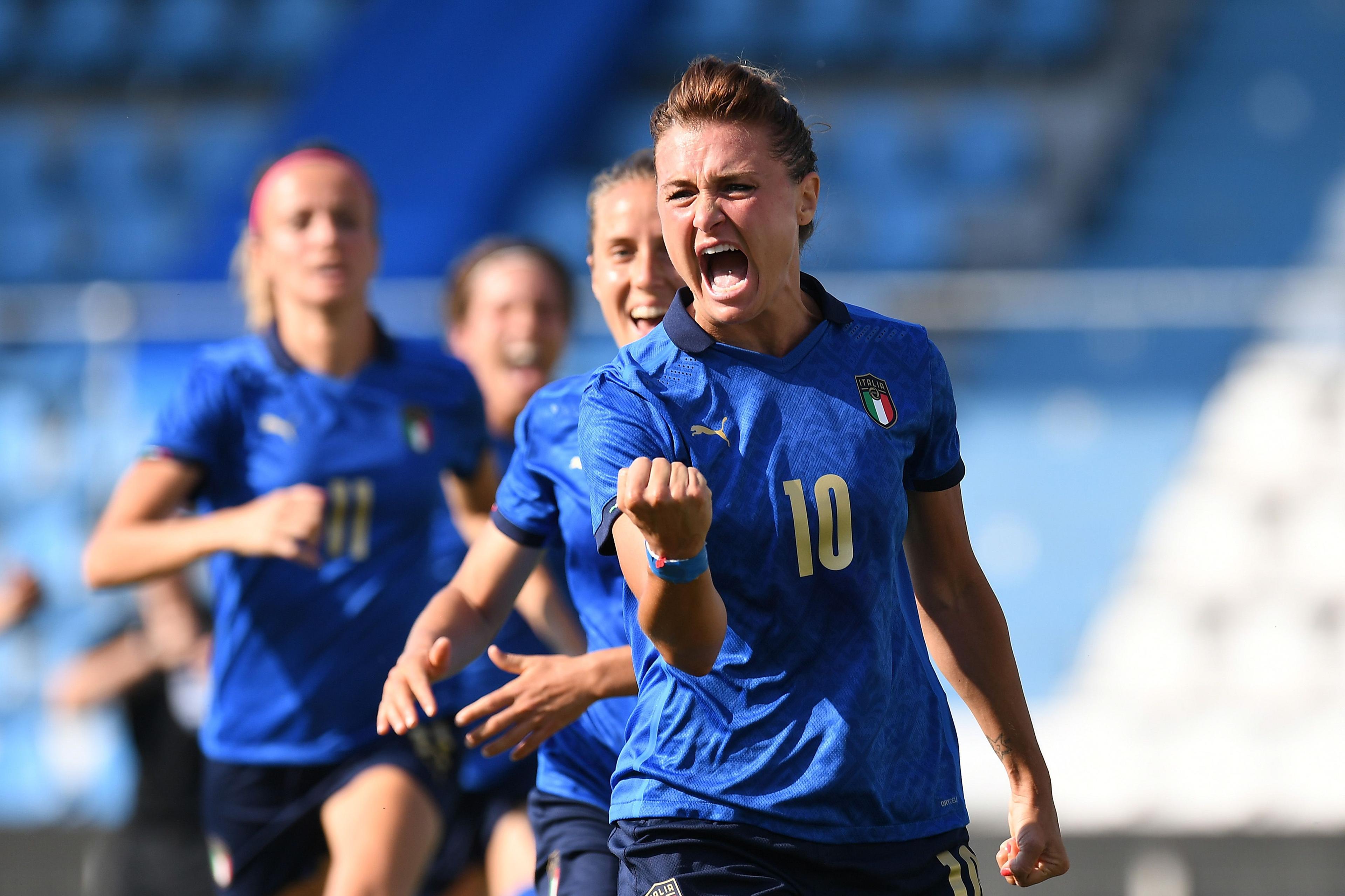 Cristiana Girelli è la Migliore Azzurra di Italia-Paesi Bassi secondo i tifosi