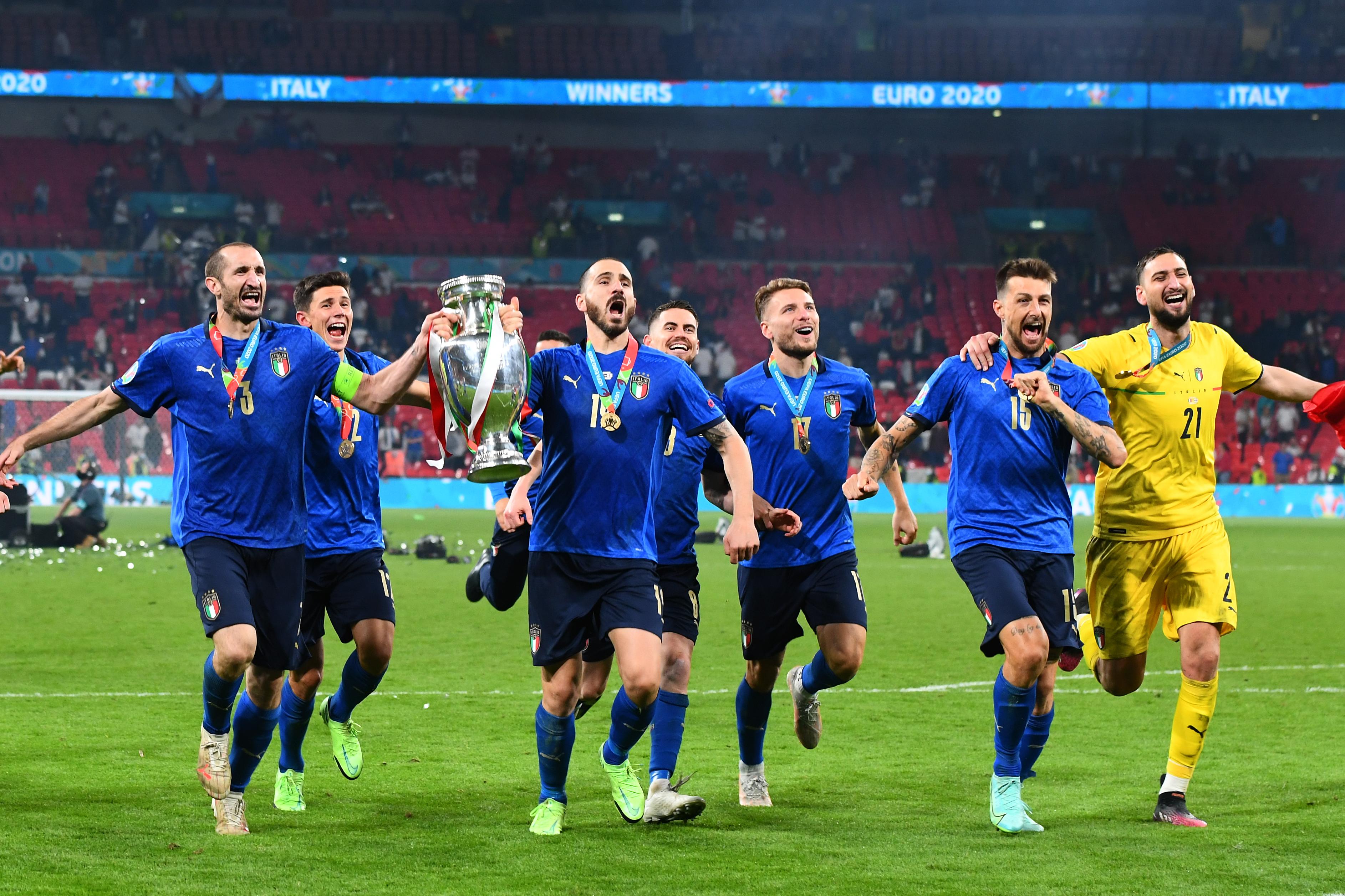 Italia-Inghilterra 1-1 (3-2 d.c.r.): tutte le curiosità statistiche