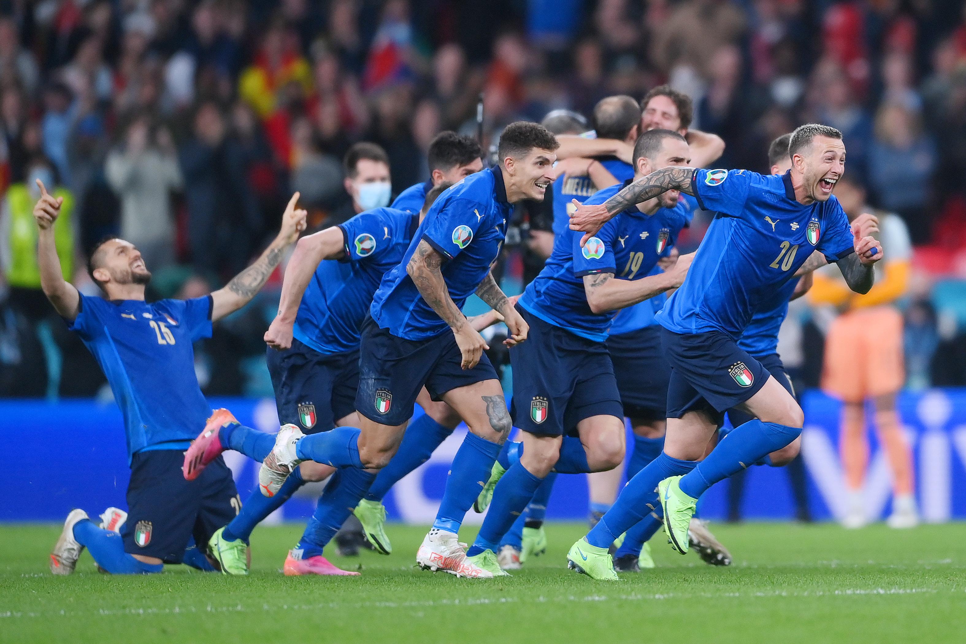 Italia-Spagna 1-1 (4-2 d.c.r.): tutte le curiosità statistiche