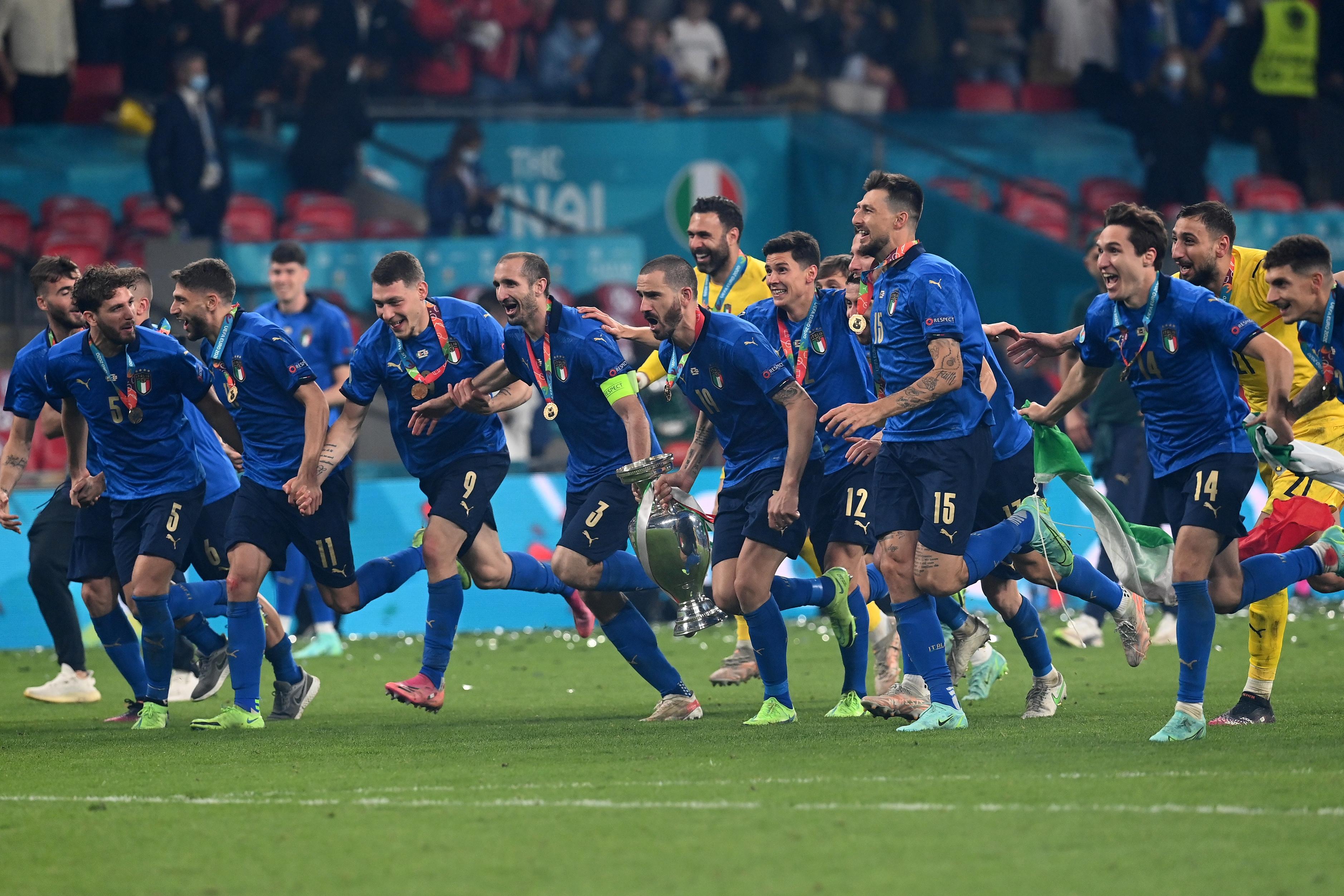 Record e numeri dei Campioni d’Europa a EURO 2020