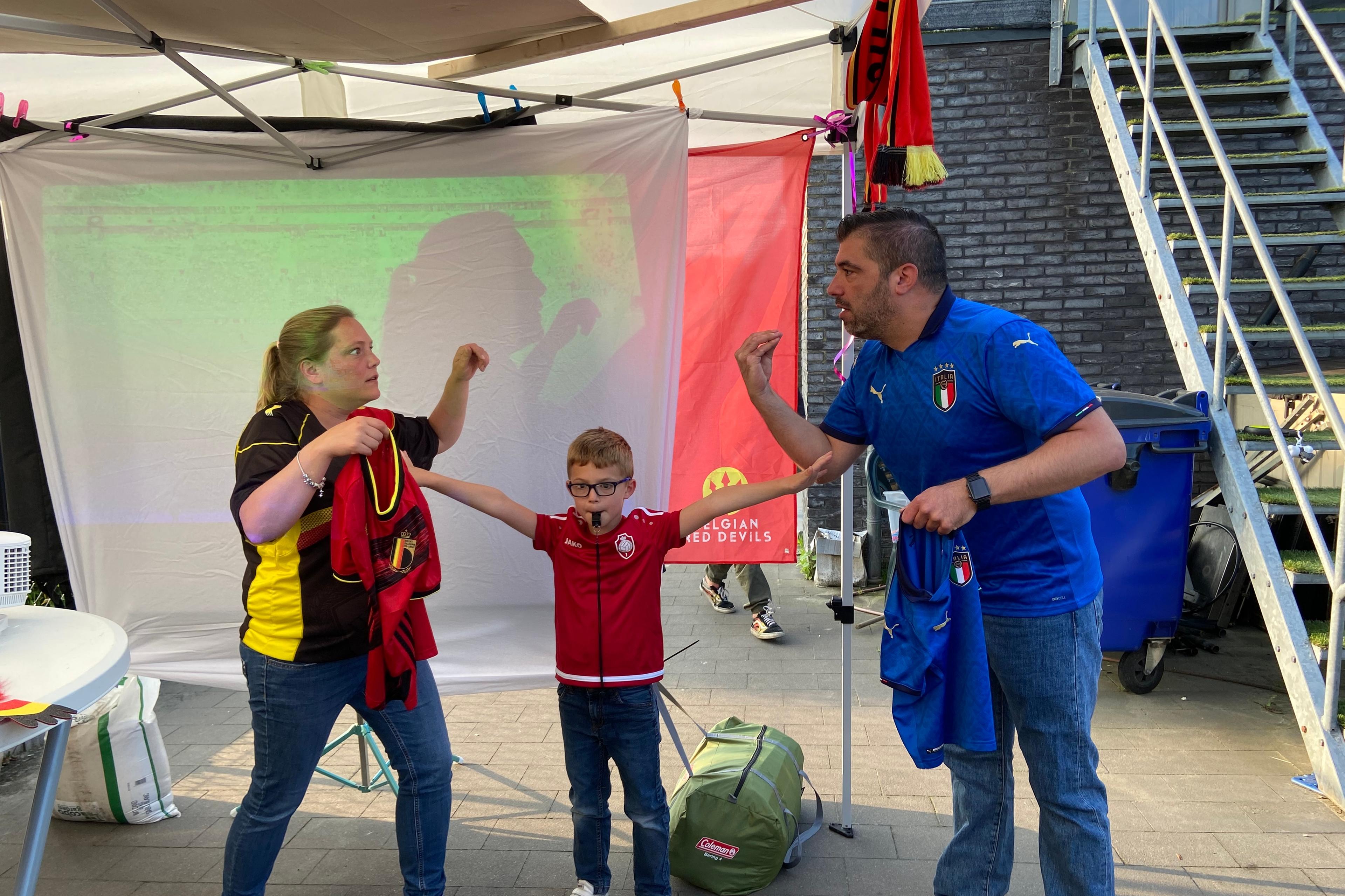 Italia vs Belgio, una sfida in famiglia!