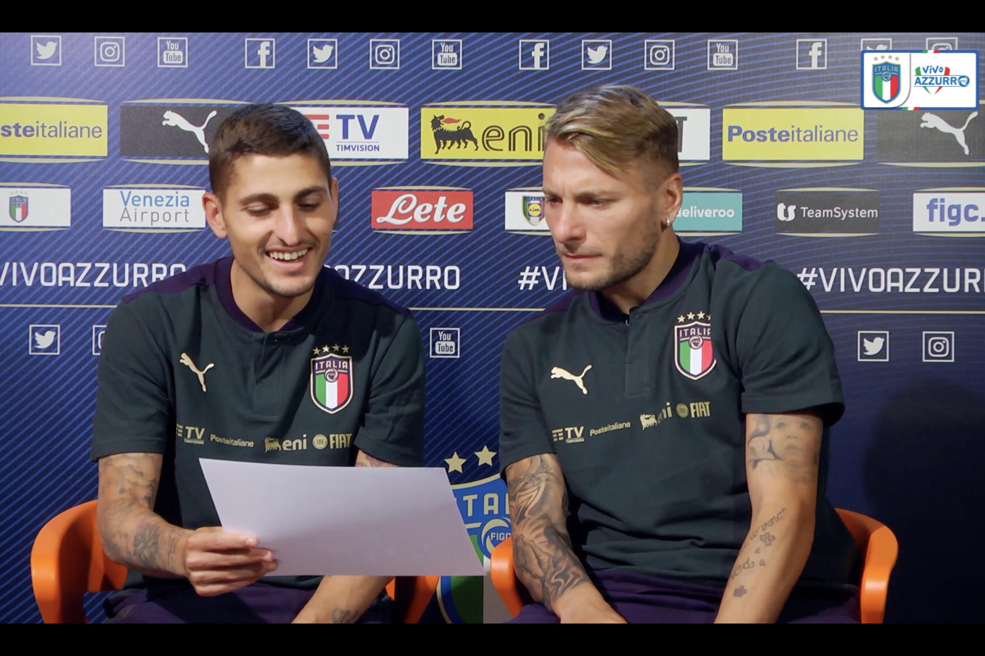 Euro 2020: gli aneddoti di Immobile e Verratti - Video