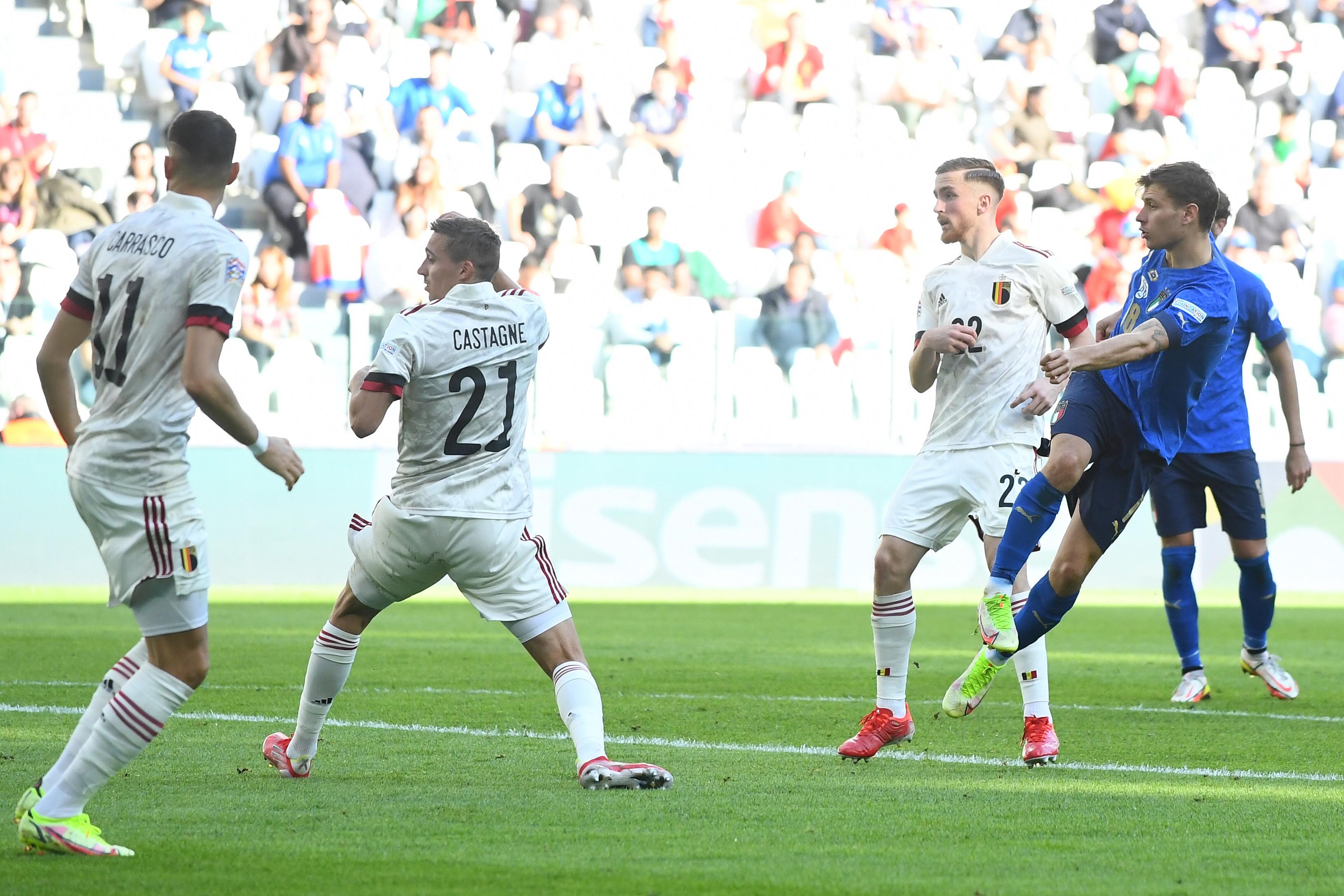 Nicolò Barella è il Migliore Azzurro di Italia-Belgio secondo i tifosi