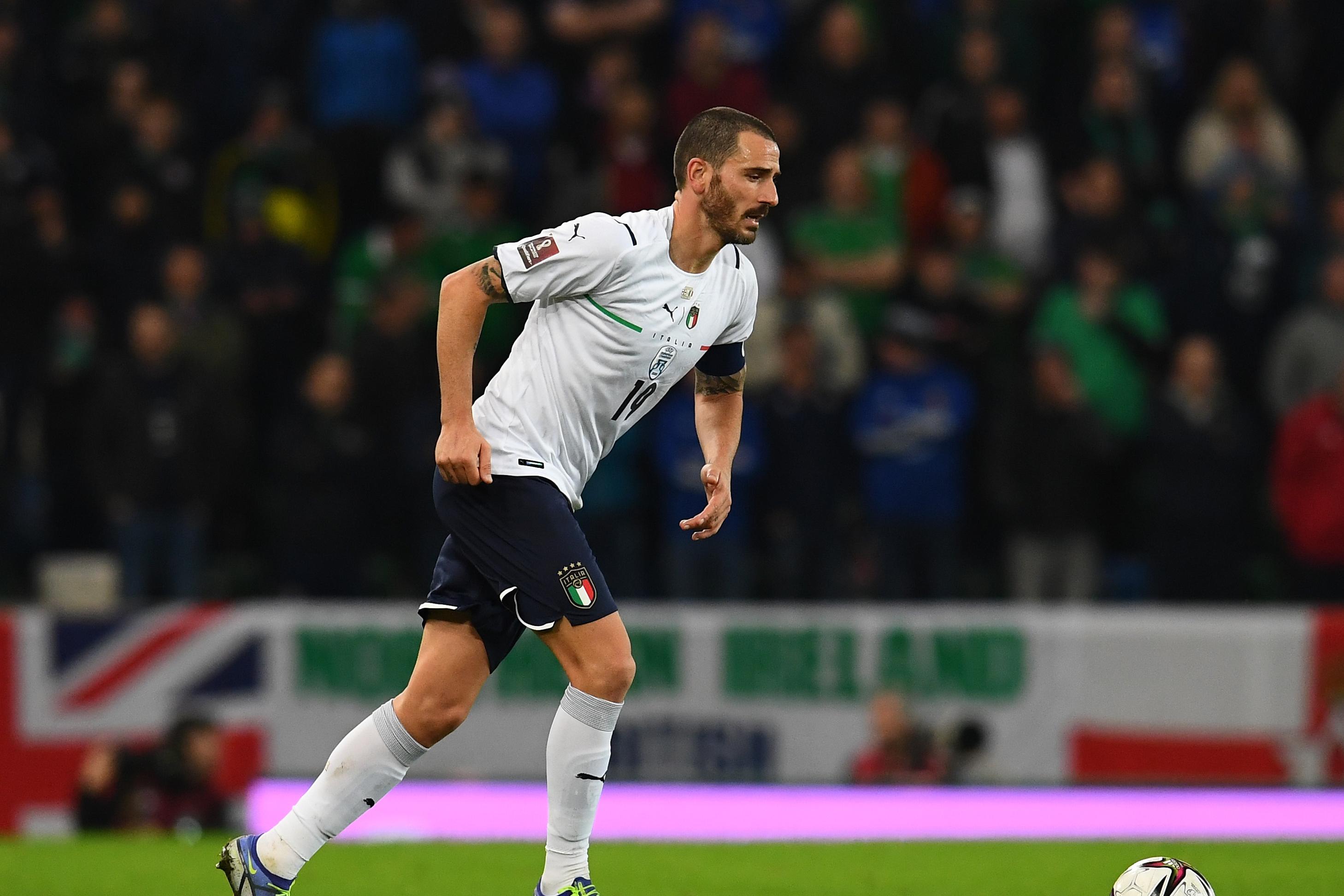 Leonardo Bonucci è il Migliore Azzurro di Irlanda del Nord-Italia secondo i tifosi