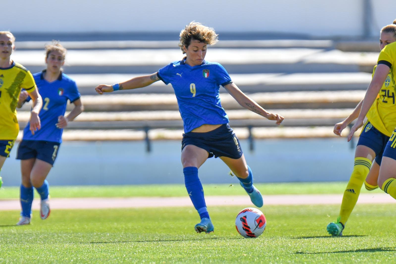 Valentina Giacinti è la Migliore Azzurra di Svezia-Italia secondo i tifosi