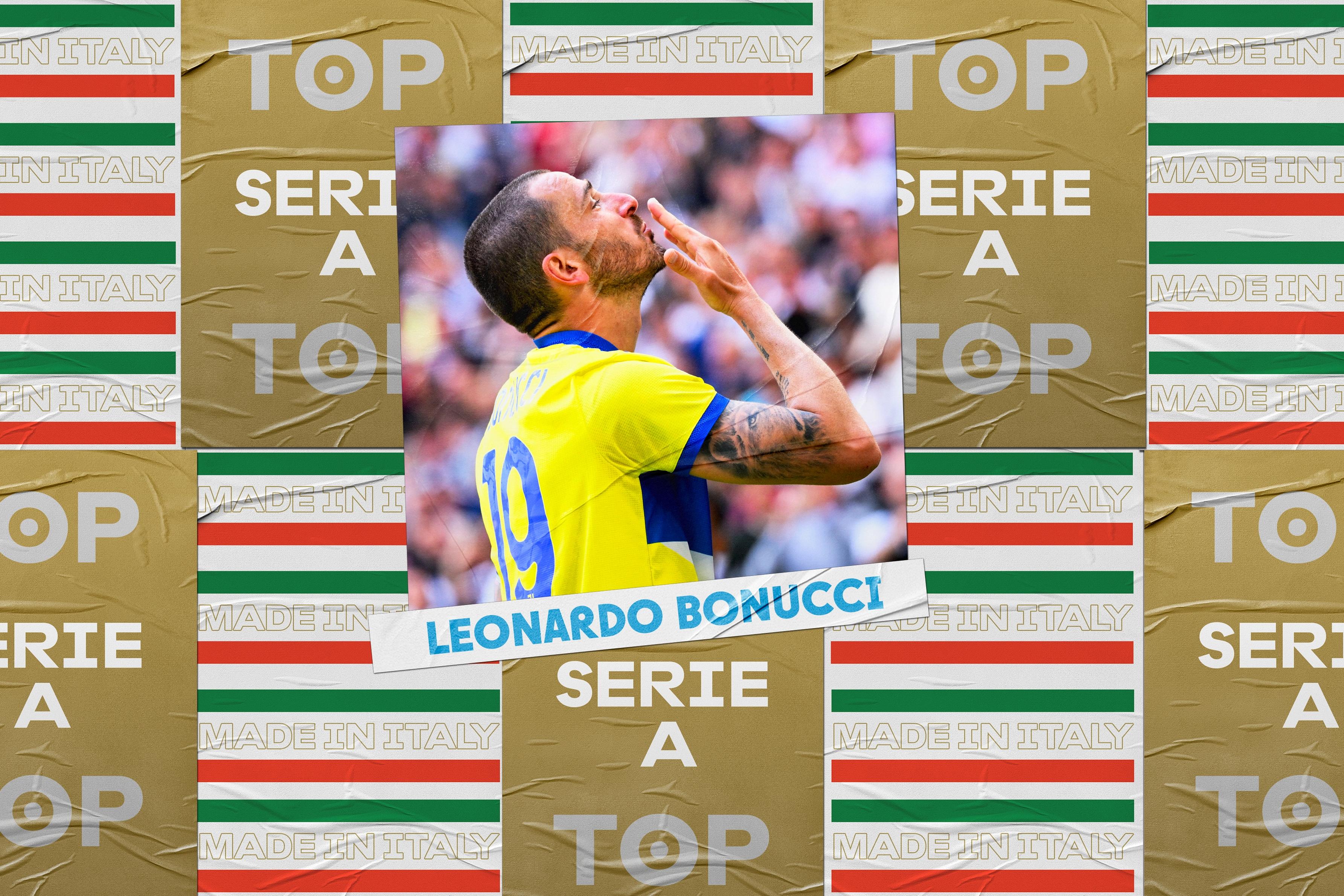 Italiani in Serie A: la statistica premia Leonardo Bonucci – 35^ giornata