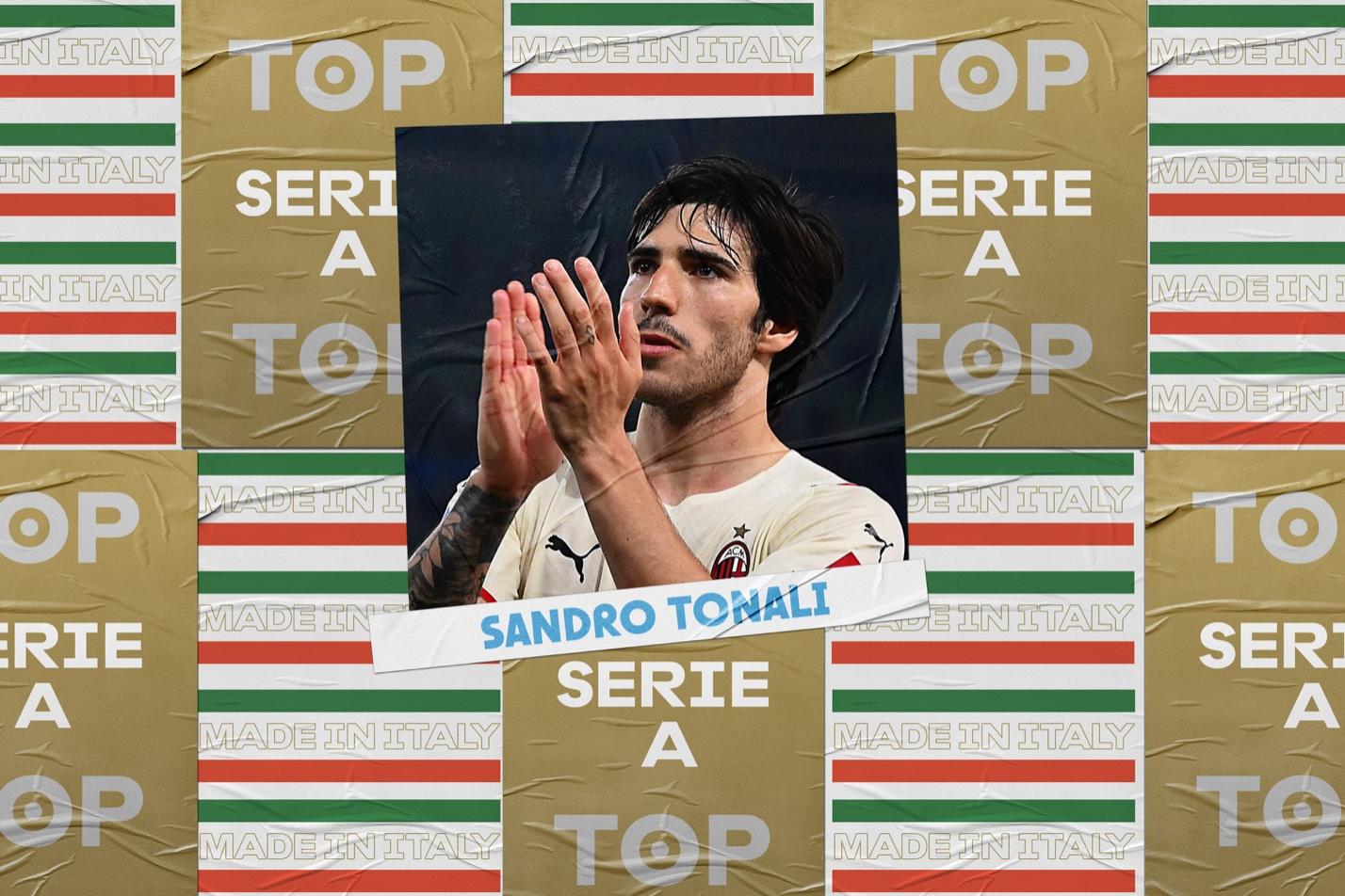 Italiani in Serie A: la statistica premia Sandro Tonali – 36^ giornata