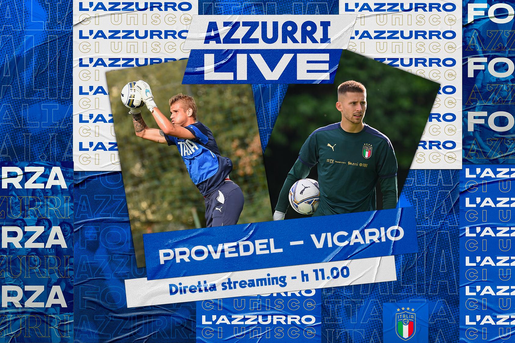 Nasce 'Azzurri Live', la diretta social da Coverciano con i calciatori della Nazionale