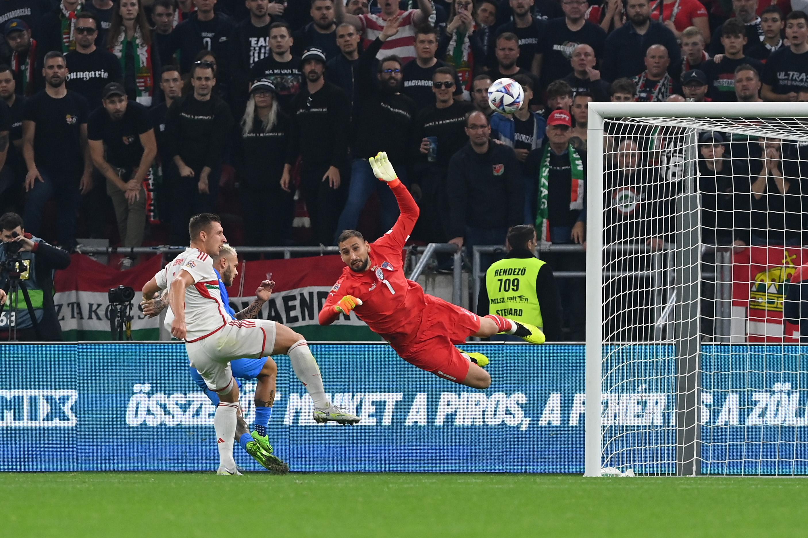 Gianluigi Donnarumma è il Migliore Azzurro di Ungheria-Italia secondo i tifosi