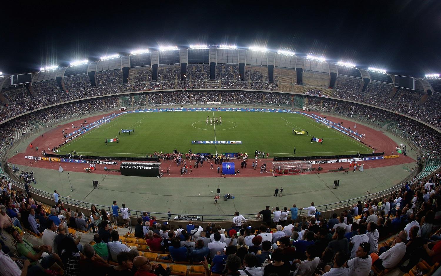 BARI, ITALY - SEPTEMBER 01: A general view of stadium during the international friendly match between Italy and France at Stadio San Nicola on September 1, 2016 in Bari, Italy. (Photo by Maurizio Lagana/Getty Images)