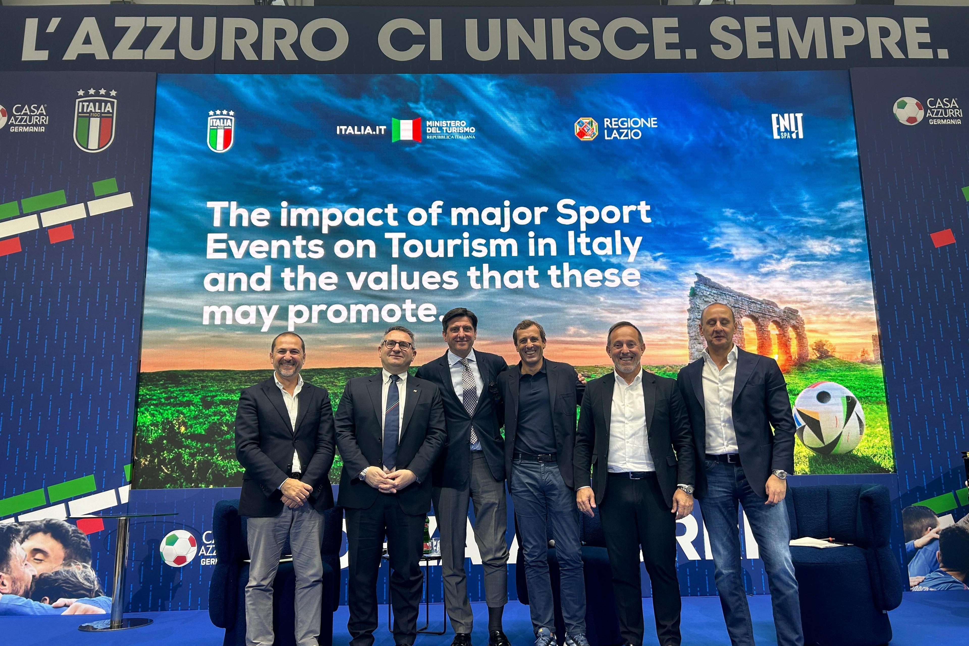 A Casa Azzurri un panel con Ministero del Turismo, Regione Lazio e FIGC: \"La Nazionale garantisce a esportare il Made in Italy\"