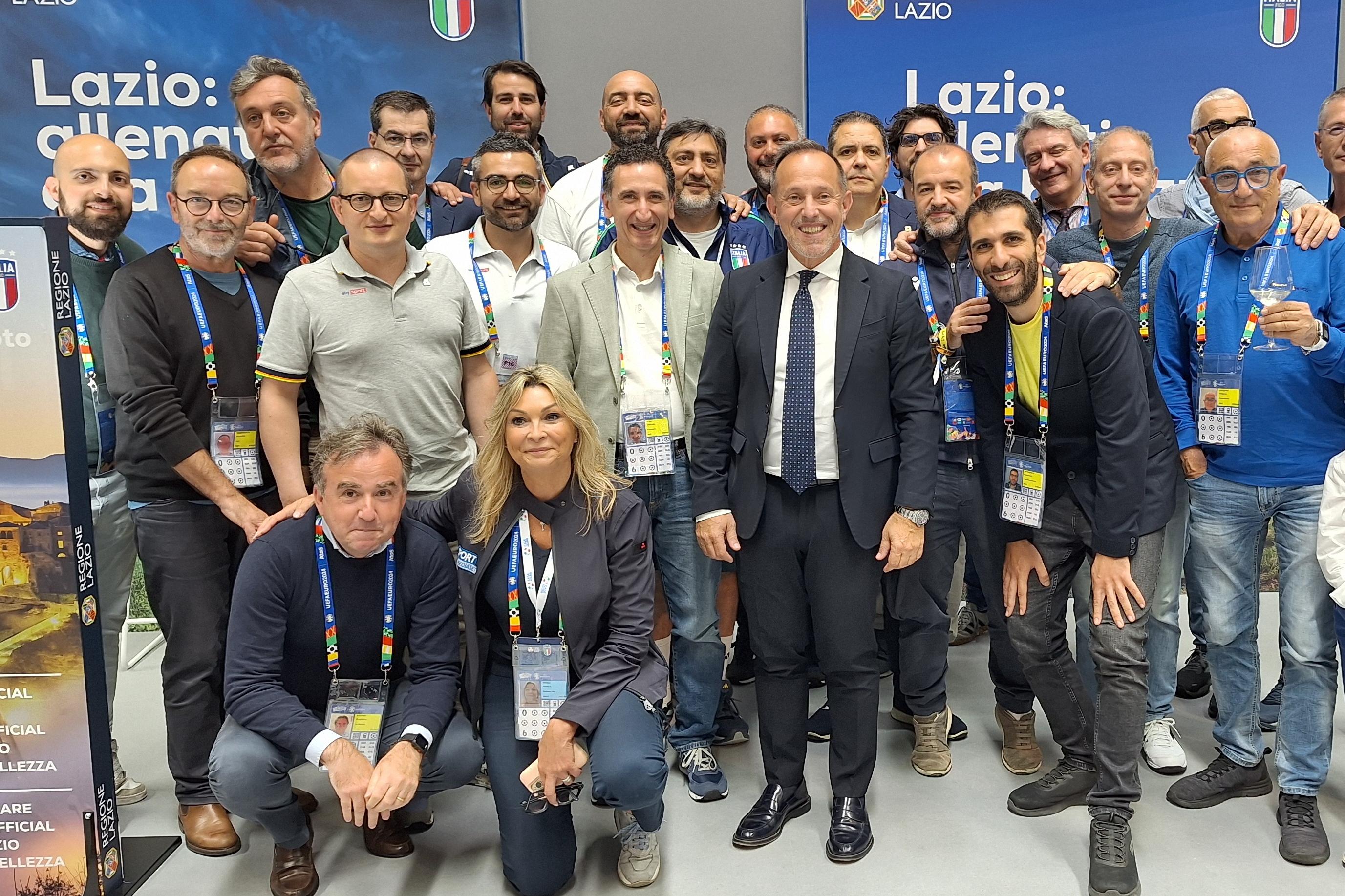 A Casa Azzurri una degustazione di prodotti tipici della Regione Lazio. L'assessore Righini: \"Promuoviamo le eccellenze del territorio\"
