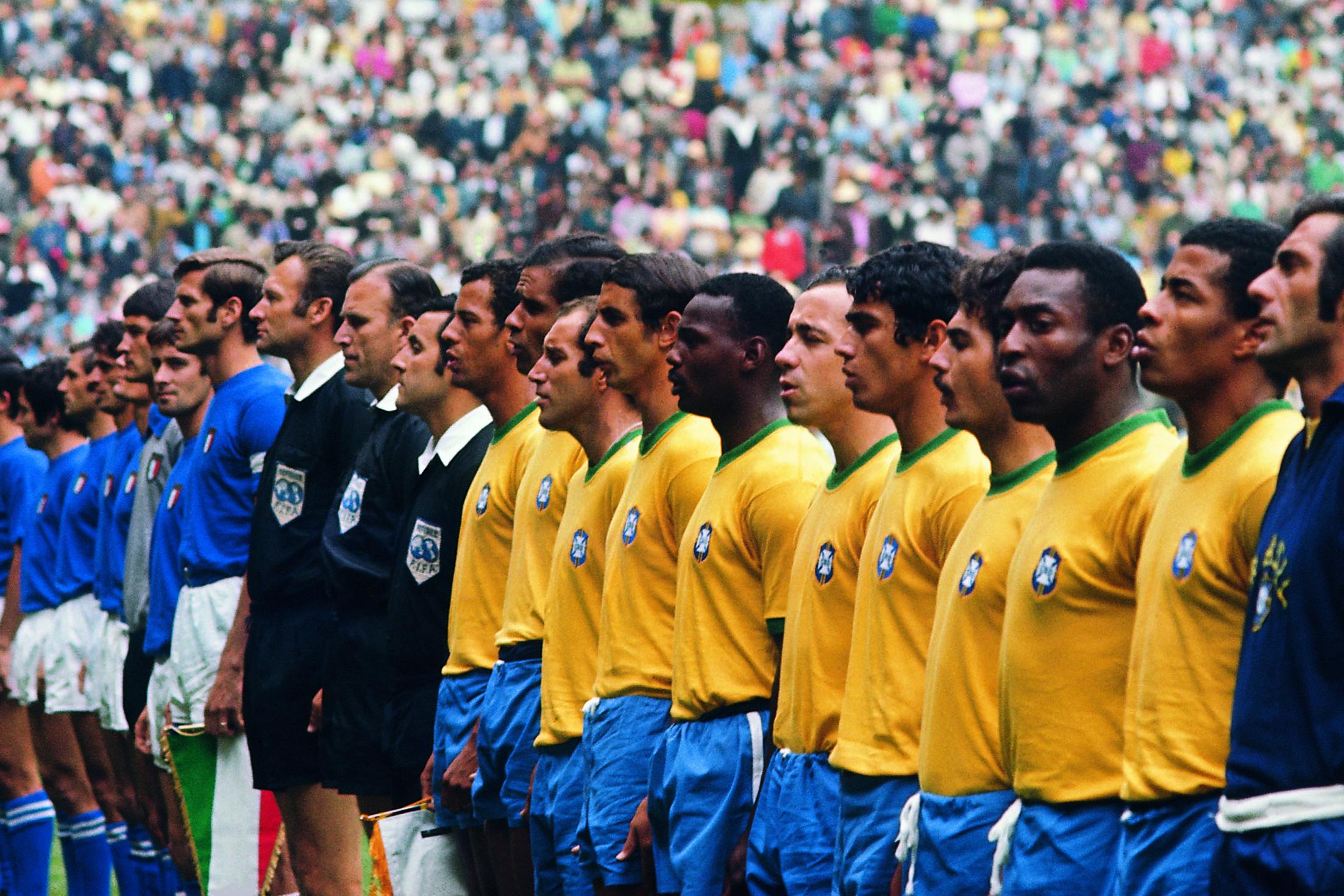 1970 World Cup Final Brazil-Italy \\rAzteca Stadium Mexico City\\r