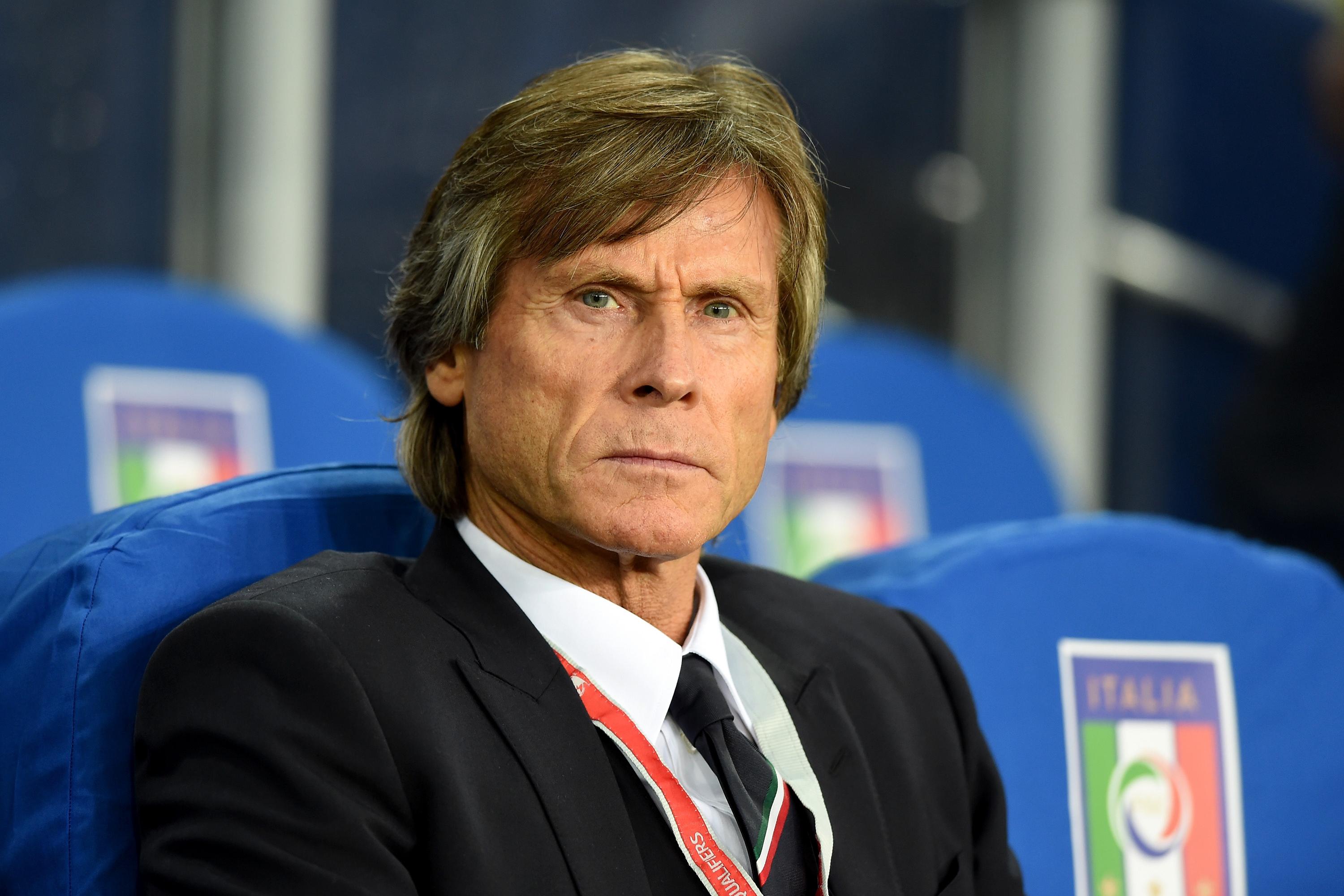 OSLO, NORWAY - SEPTEMBER 09:  Italy Team Manager Gabriele Oriali prior to the UEFA EURO 2016 qualifier between Norway and Italy at Ullevaal Stadion on September 9, 2014 in Oslo, Norway.  (Photo by Claudio Villa/Getty Images)