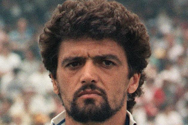 Portrait of Italian forward Alessandro Altobelli taken 17 June 1986 in Mexico City before the start of the World Cup soccer match between Italy and France.  AFP PHOTO (Photo credit should read STAFF/AFP/Getty Images)