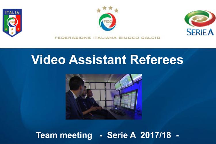 Rosetti spiega tutte le novità del VAR: scarica la presentazione illustrata nei ritiri di Serie A