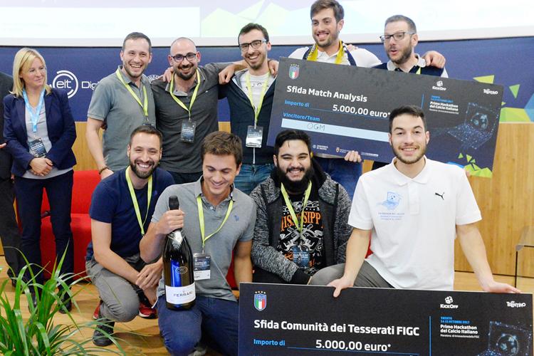 Concluso a Trento il primo Hackathon del calcio italiano: premiati i due team vincitori
