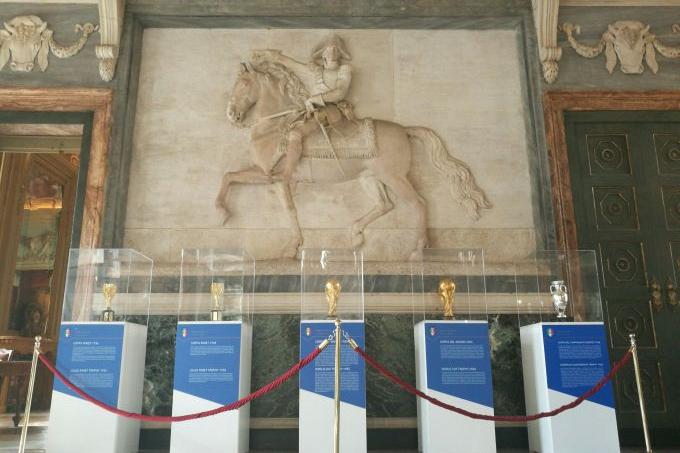 Al via a Palazzo Civico l’esposizione dei trofei vinti dalla Nazionale