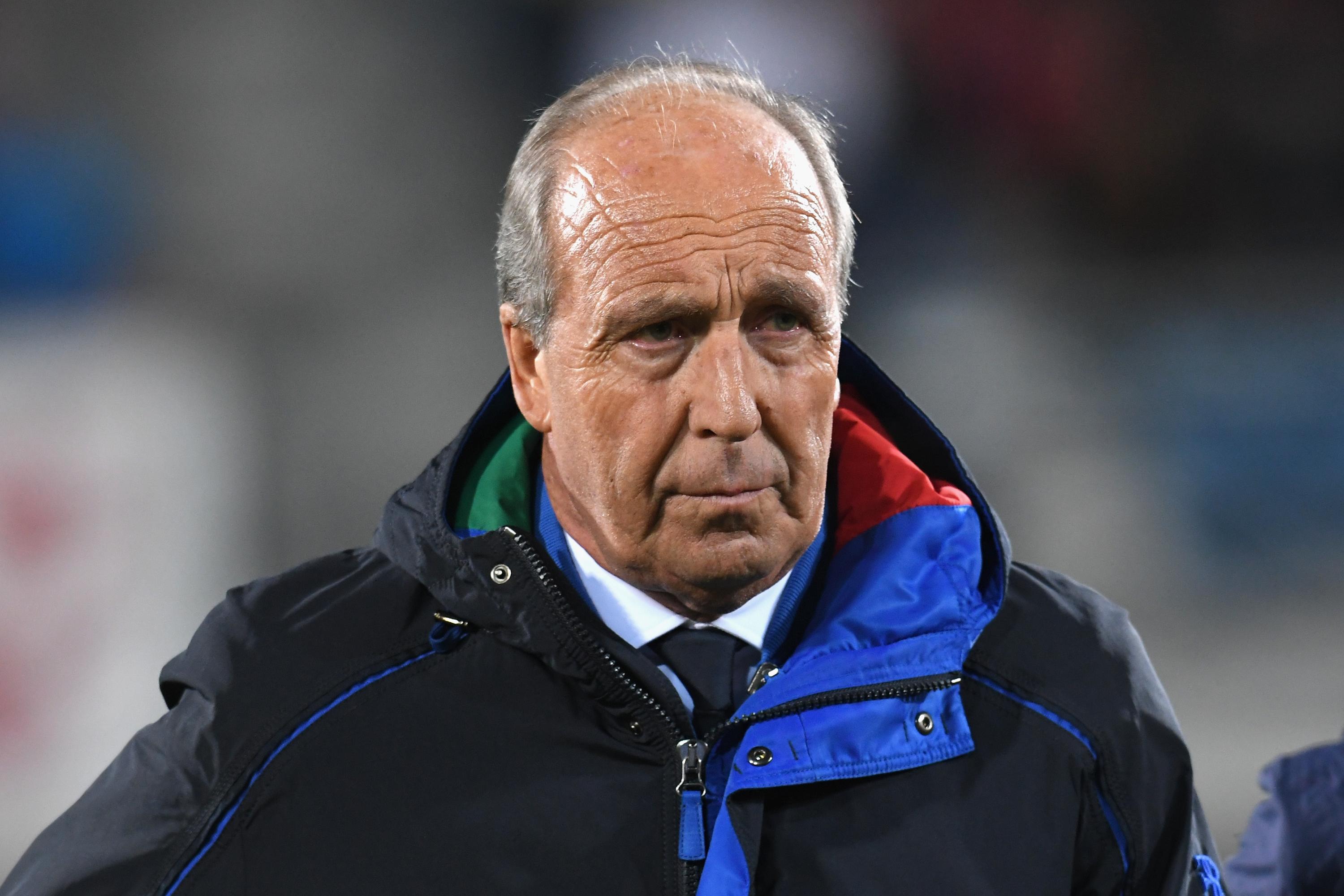 VADUZ, LIECHTENSTEIN - NOVEMBER 12:  Head coach of Italy Giampiero Ventura during  the FIFA World Cup 2018 group G Qualifiers football match between Liechtenstein and Italy at  the Rheinpark Stadion on November 12, 2016 in Vaduz,Liechtenstein .  (Photo by Claudio Villa/Getty Images)