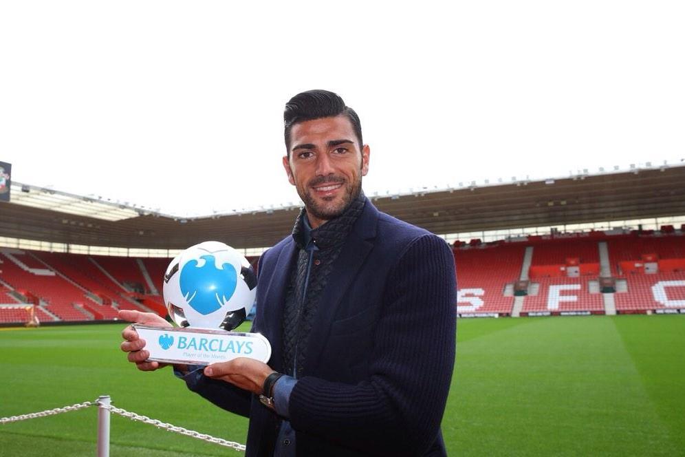 Graziano Pellè nominato Giocatore del Mese in Premier League