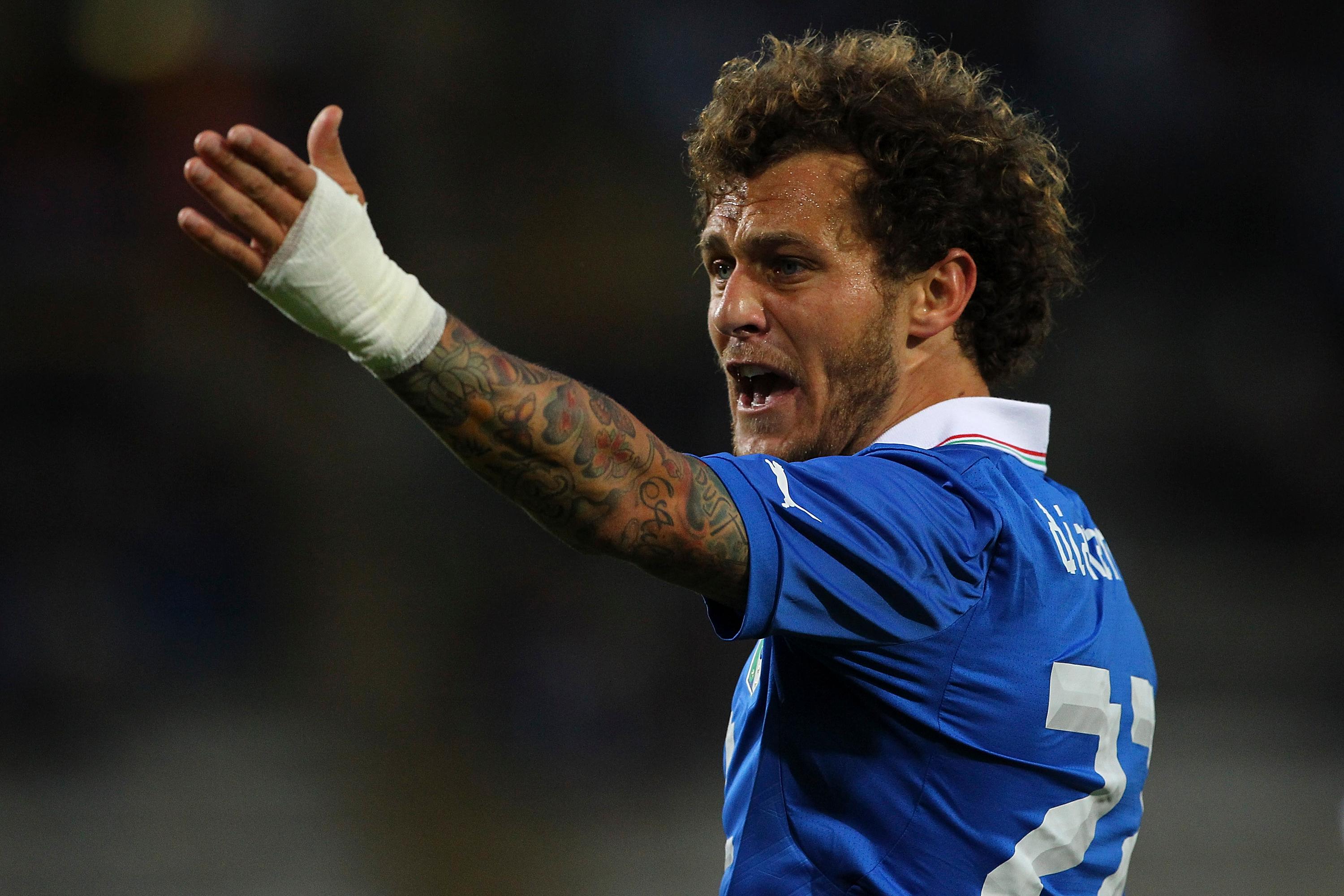 BOLOGNA, ITALY - MAY 31: Alessandro Diamanti of Italy shouts during the international friendly match between Italy and San Marino at Stadio Renato Dall\\'Ara on May 31, 2013 in Bologna, Italy. (Photo by Marco Luzzani/Getty Images) *** Local Caption *** Alessandro Diamanti