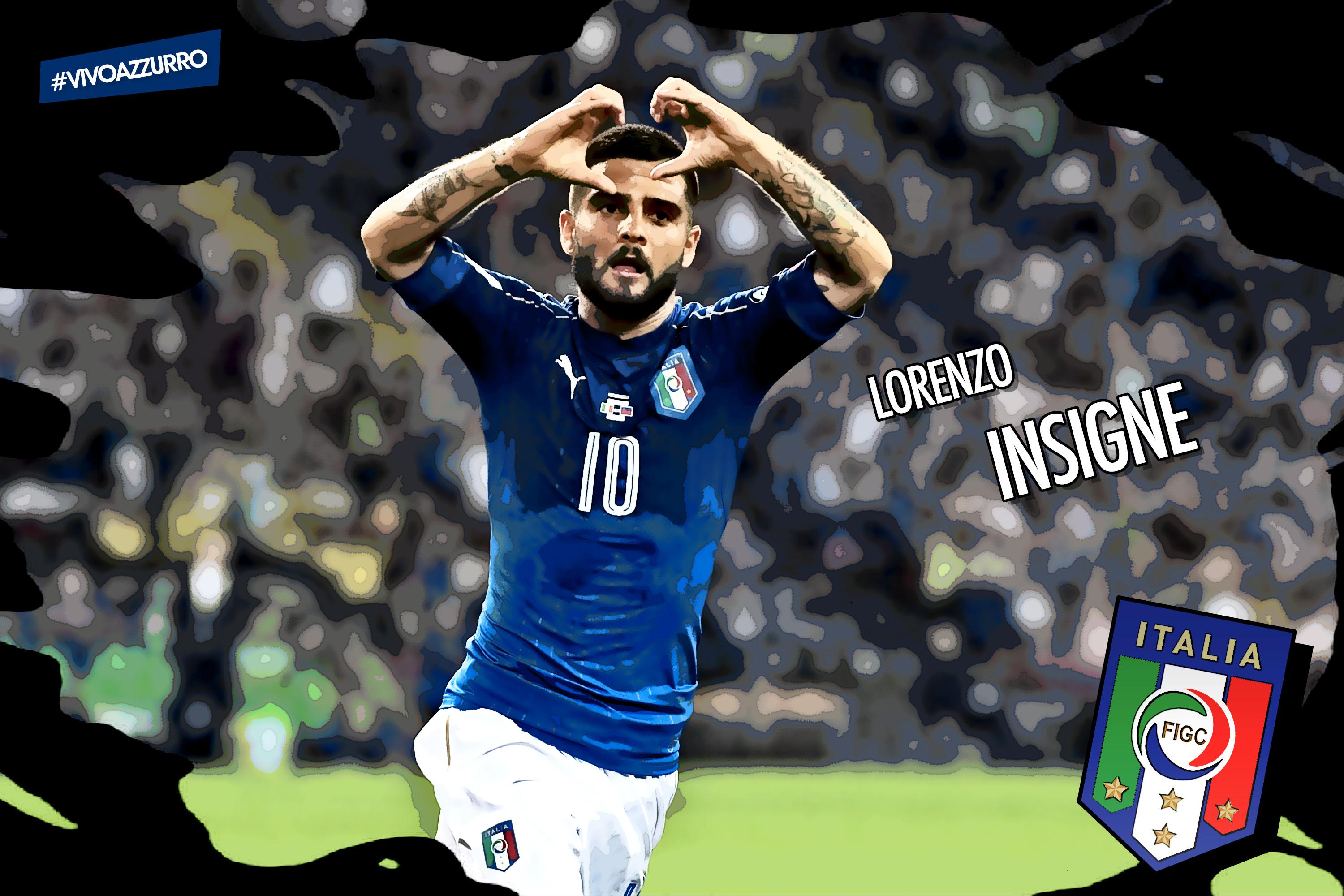 UDINE, ITALY - JUNE 11:  Lorenzo Insigne celebrates after scoring the opening goal during the FIFA 2018 World Cup Qualifier between Italy and Liechtenstein at Stadio Friuli on June 11, 2017 in Udine, Italy.  (Photo by Valerio Pennicino/Getty Images)