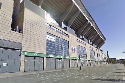 Lo stadio \"Parken\" di Copenaghen