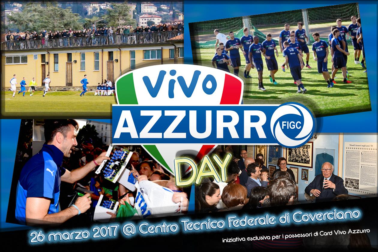 \"Vivo Azzurro Day\": 20 membri del Club a Coverciano con la Nazionale. Iscrizioni al via lunedì!