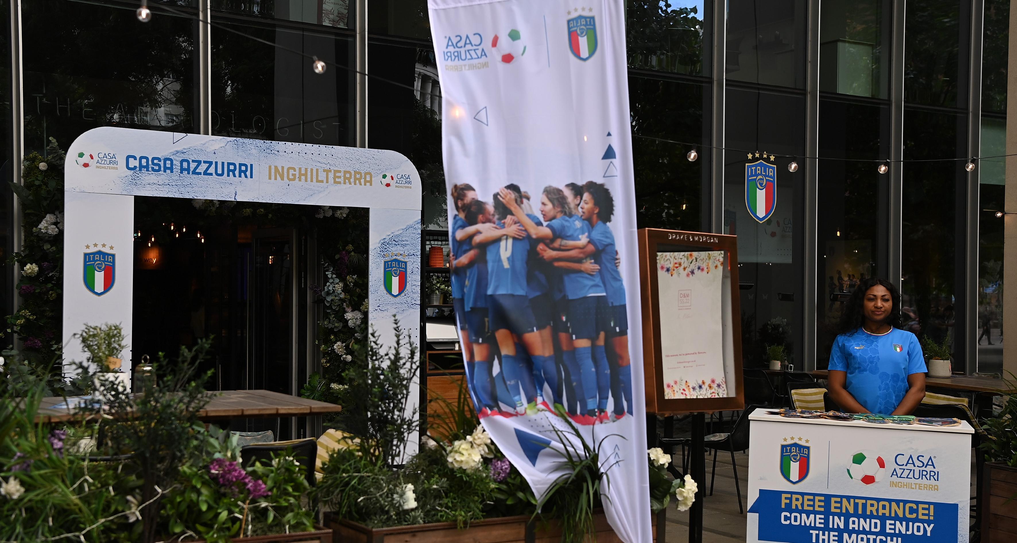 Casa Azzurri Inghilterra | Women's EURO 2022