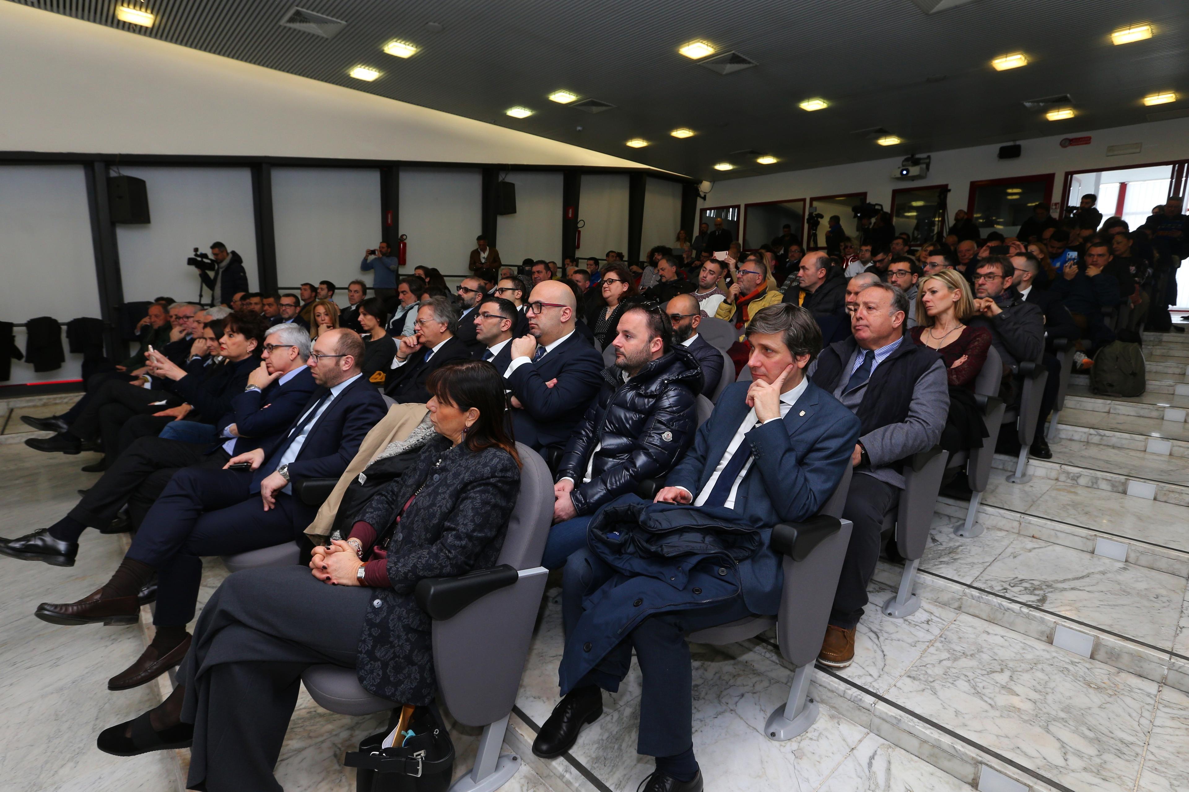 ROMA, ITALY - January 27: Press Conference after FIGC federal council on January 27, 2019 in Roma, Italy. (Photo by Paolo Bruno/Getty Images)