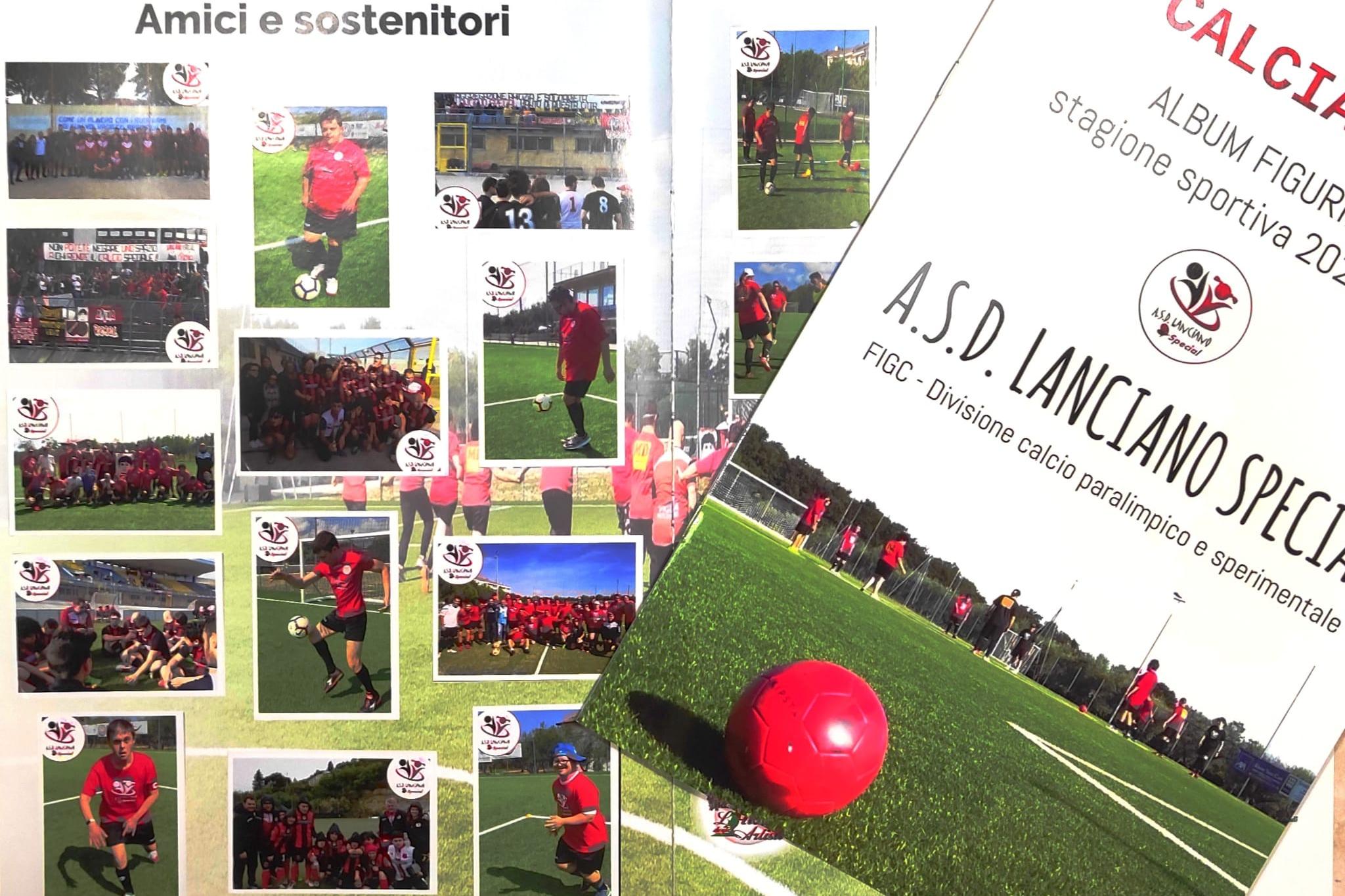 L’album delle figurine 2021/2022 del Lanciano Special: emozioni da sfogliare