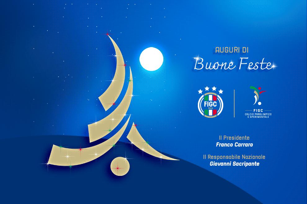Gli Auguri di Buone Feste dalla Divisione Calcio Paralimpico e Sperimentale