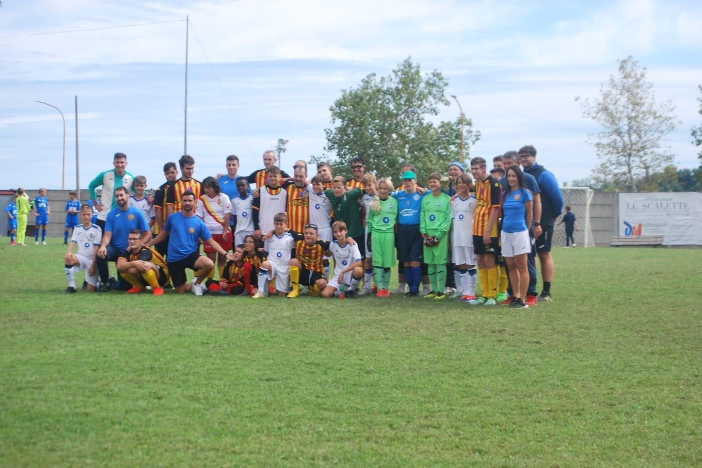 Nella 'Friends Cup' di Potenza Picena c'è stato spazio per i sorrisi e le emozioni del 'calcio integrato'