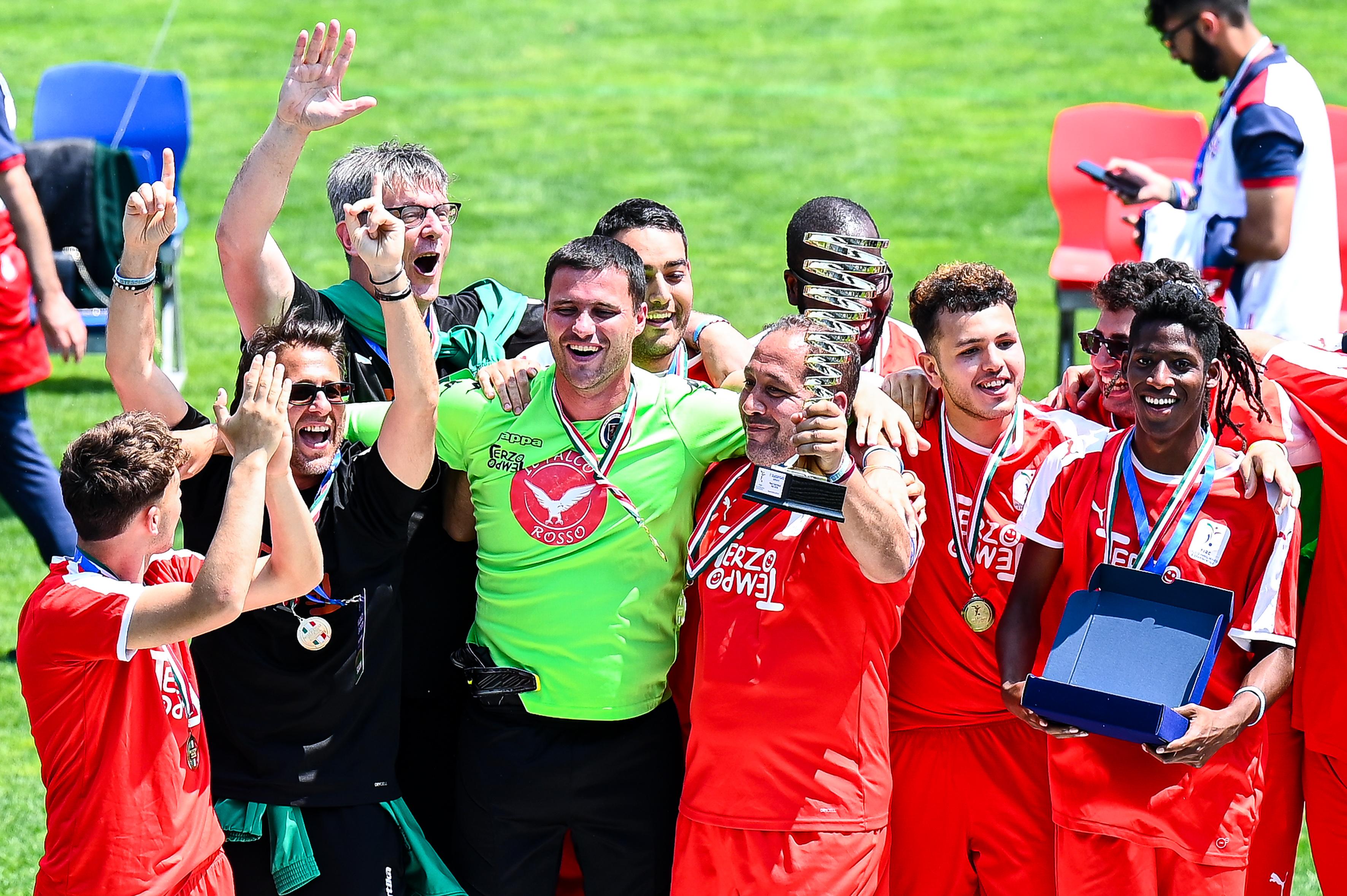 FLORENCE, ITALY - MAY 21: DCPS National Finals at Centro Tecnico Federale di Coverciano on May 21, 2023 in Florence, Italy. (Photo by Simone Arveda/Getty Images)