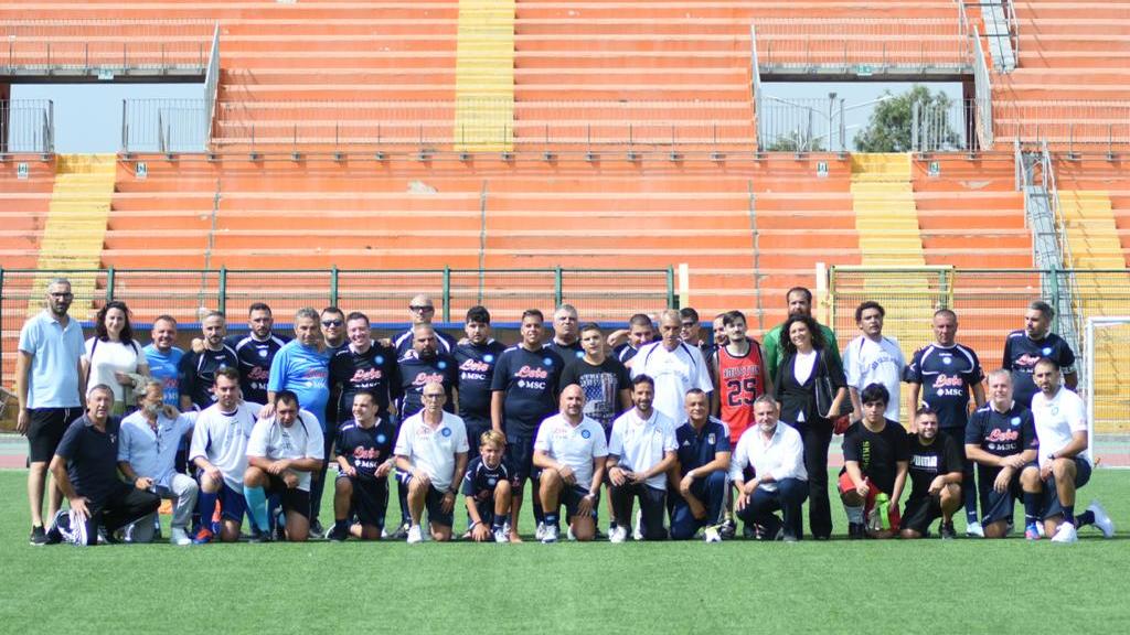 Un sabato di sport e aggregazione, al Centro sportivo di Cercola, per la grande famiglia del Napoli For Special