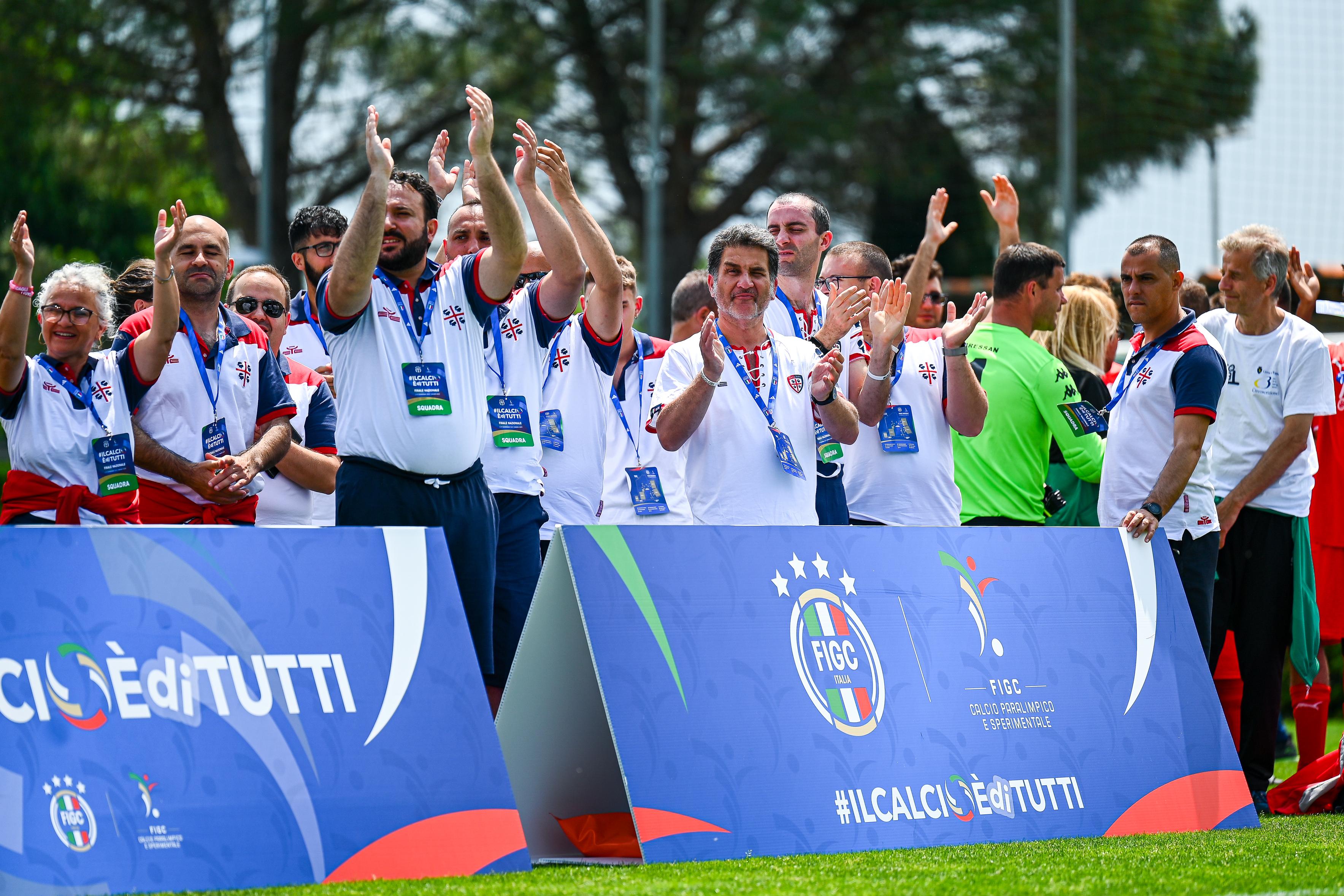 FLORENCE, ITALY - MAY 21: DCPS National Finals at Centro Tecnico Federale di Coverciano on May 21, 2023 in Florence, Italy. (Photo by Simone Arveda/Getty Images)