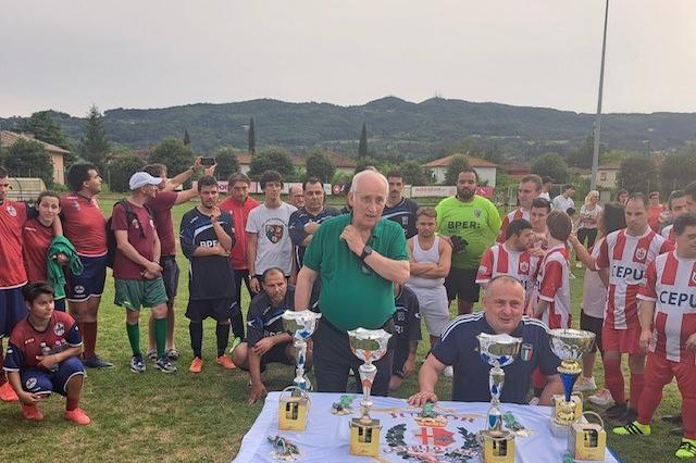 Il quadrangolare 'Sporting Club': a Città di Castello calcio e solidarietà con tre squadre DCPS umbre