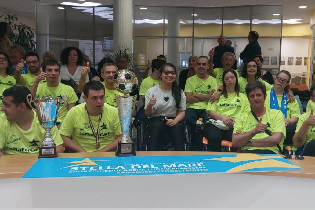 Importante riconoscimento per la Stella del Mare, che ha la qualifica di 'Centro di avviamento allo sport paralimpico'