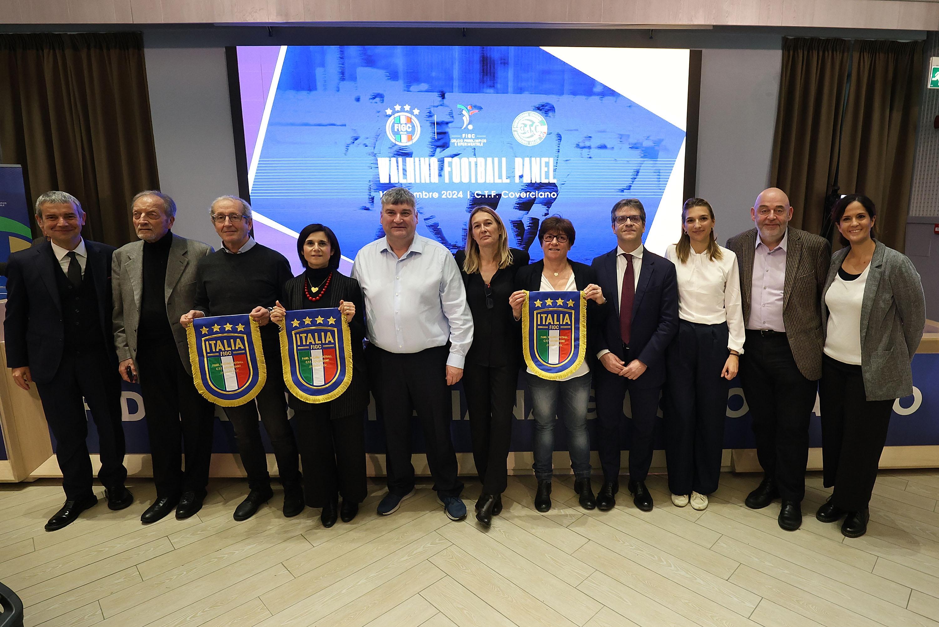 FLORENCE, ITALY - DECEMBER 19: <> at Centro Tecnico Federale di Coverciano on December 19, 2024 in Florence, Italy. (Photo by Gabriele Maltinti - FIGC/FIGC via Getty Images)