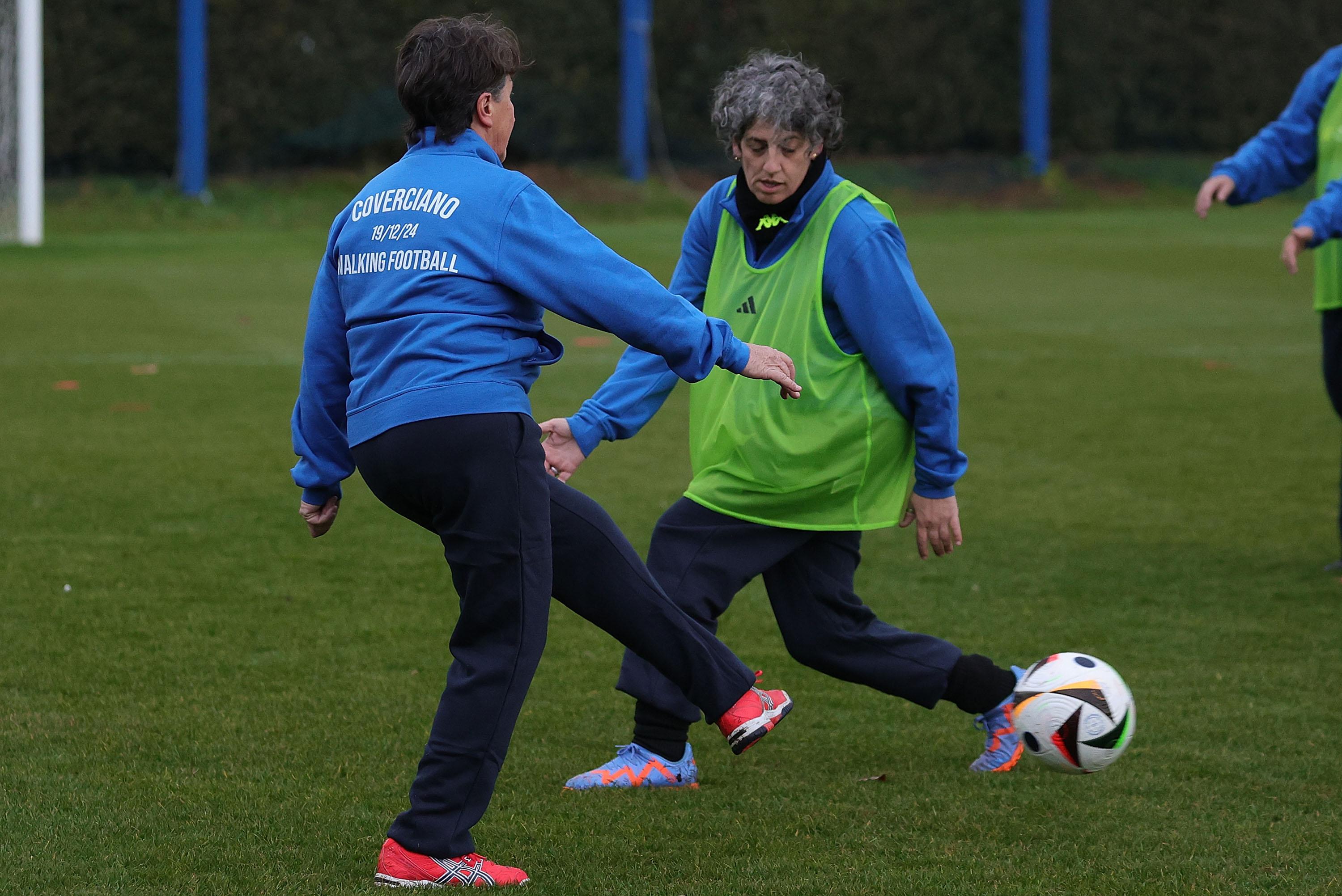 FLORENCE, ITALY - DECEMBER 19: <> at Centro Tecnico Federale di Coverciano on December 19, 2024 in Florence, Italy. (Photo by Gabriele Maltinti - FIGC/FIGC via Getty Images)