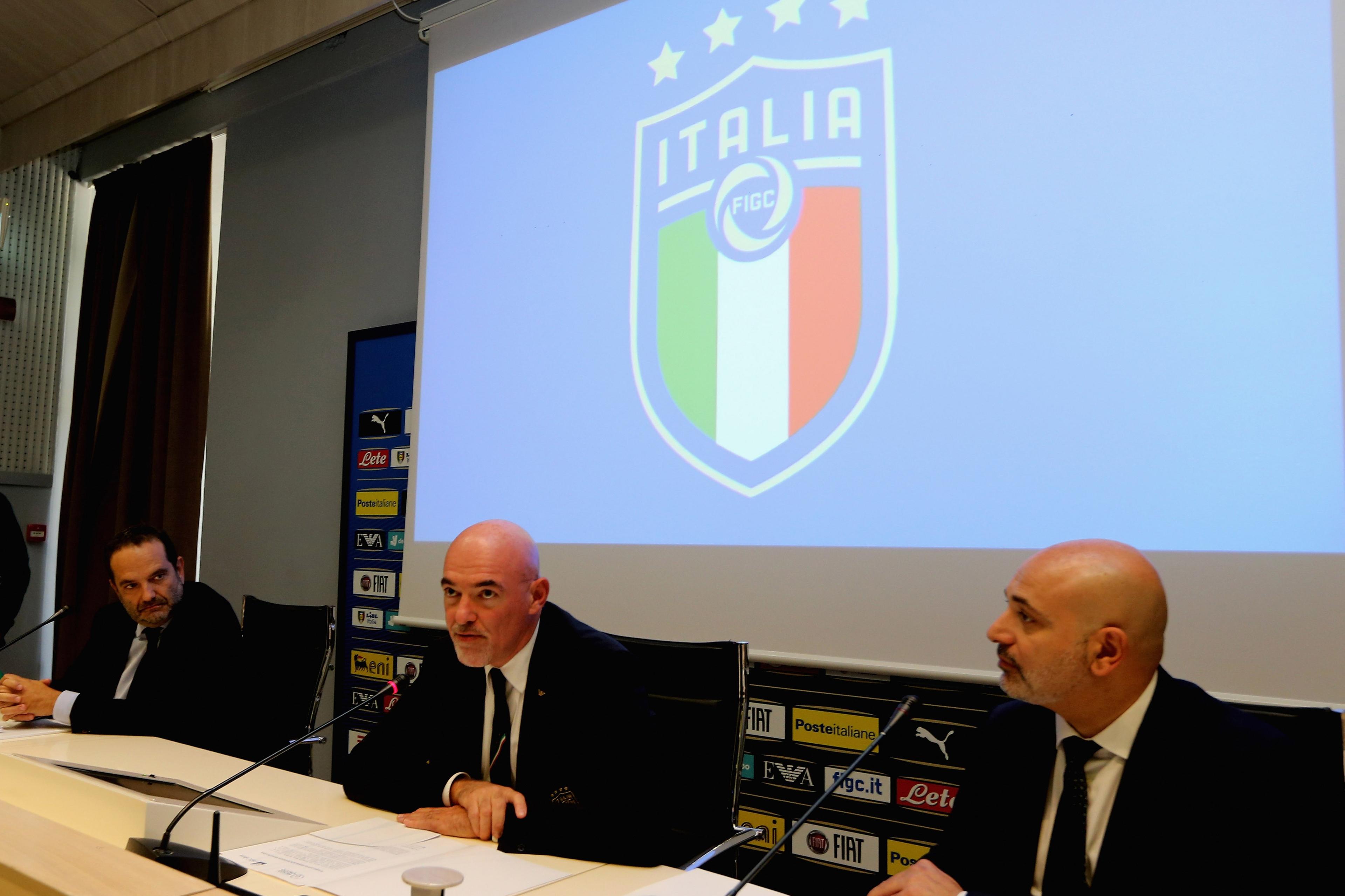 FLORENCE, ITALY - OCTOBER 08:  FIGC  \\'Sponsor Day\\' at Centro Tecnico Federale di Coverciano on October 8, 2019 in Florence, Italy.  (Photo by Paolo Bruno/Getty Images)
