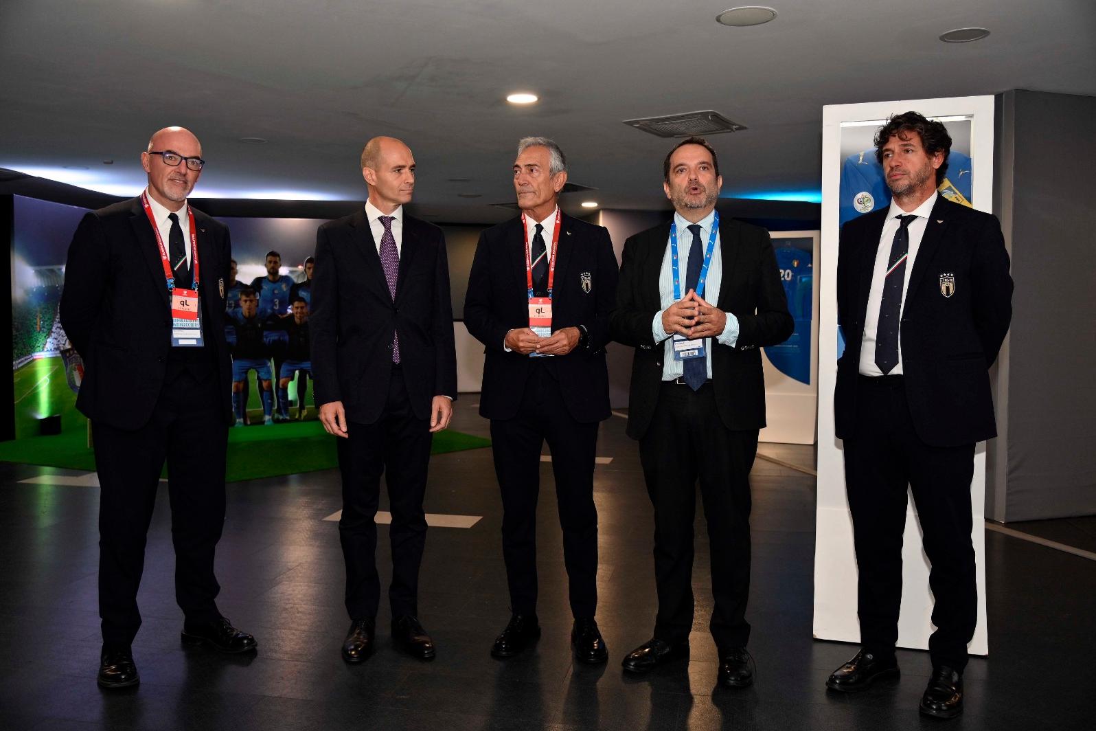 Esposti allo Stadio Olimpico i cimeli di alcuni grandi campioni azzurri del passato