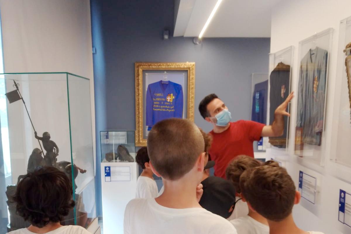 I sogni dei bambini al Museo del Calcio di Coverciano