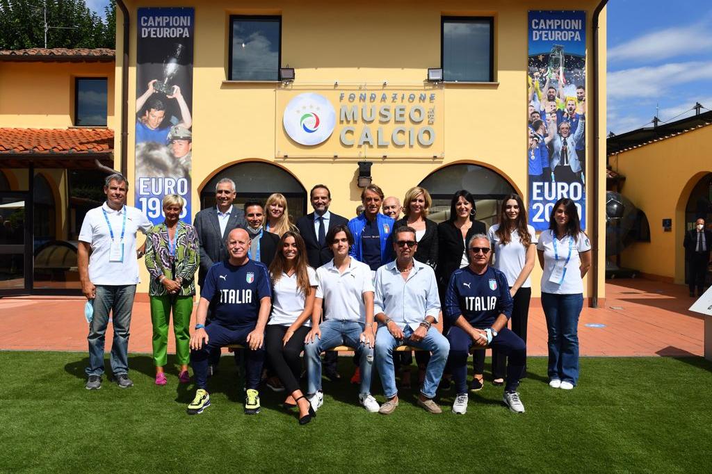 La squadra del Museo del Calcio di Coverciano