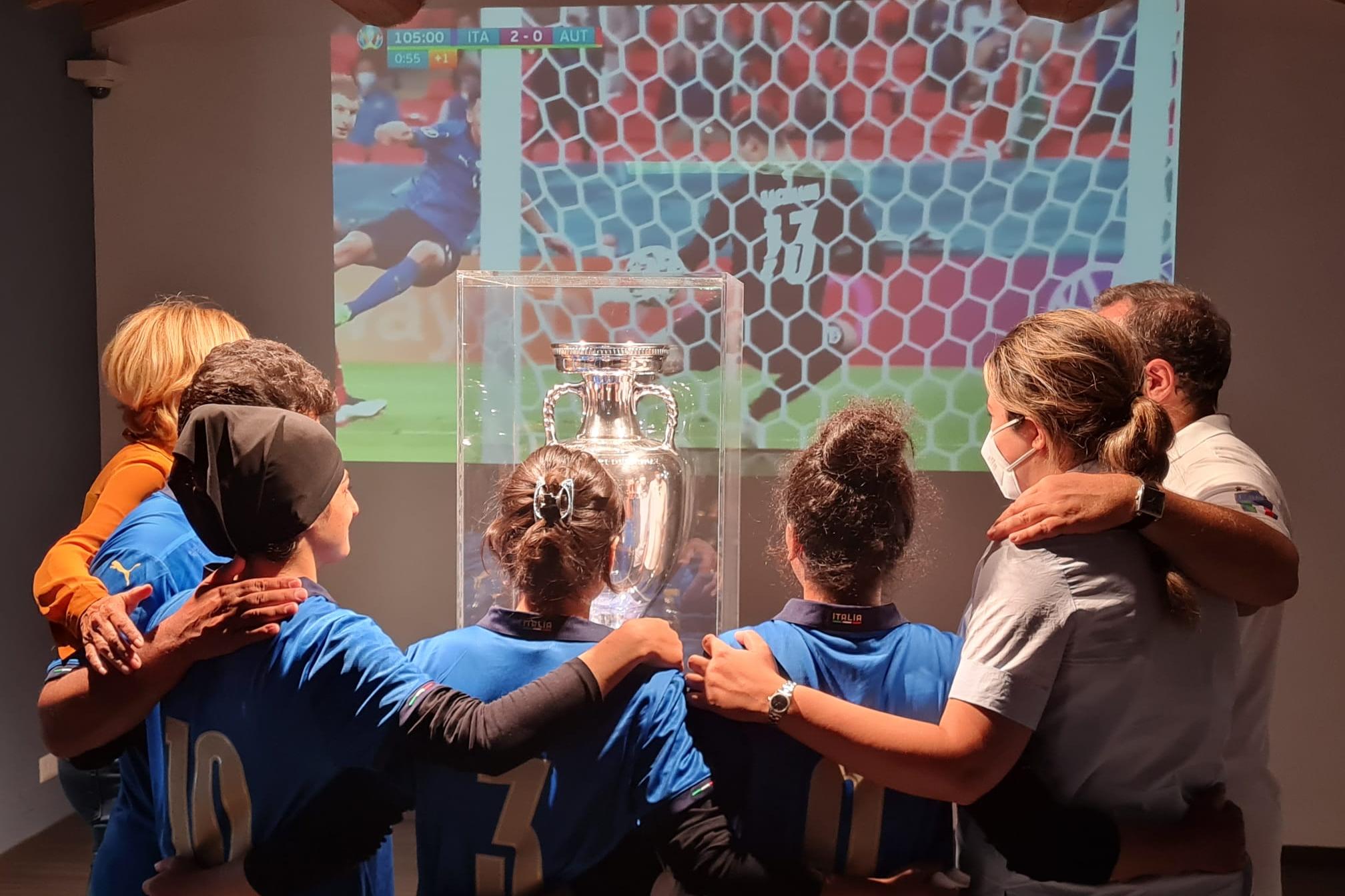 Una visita speciale: le calciatrici afghane al Museo del Calcio