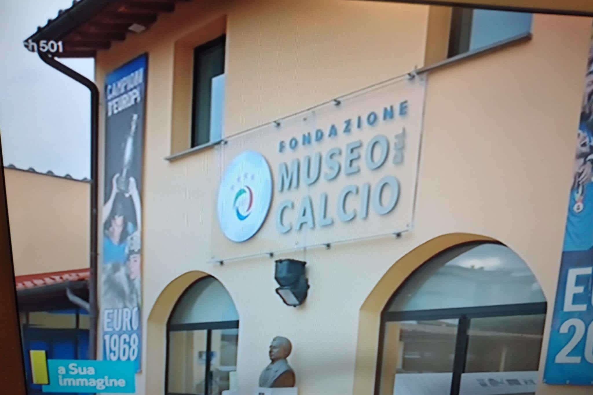 Il Museo del Calcio su Rai 1 in \"A sua immagine\"