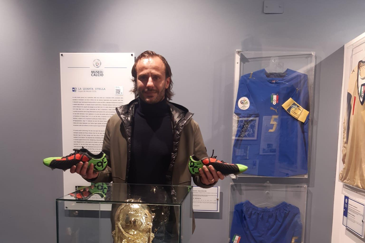 Un campione del Mondo al Museo del Calcio