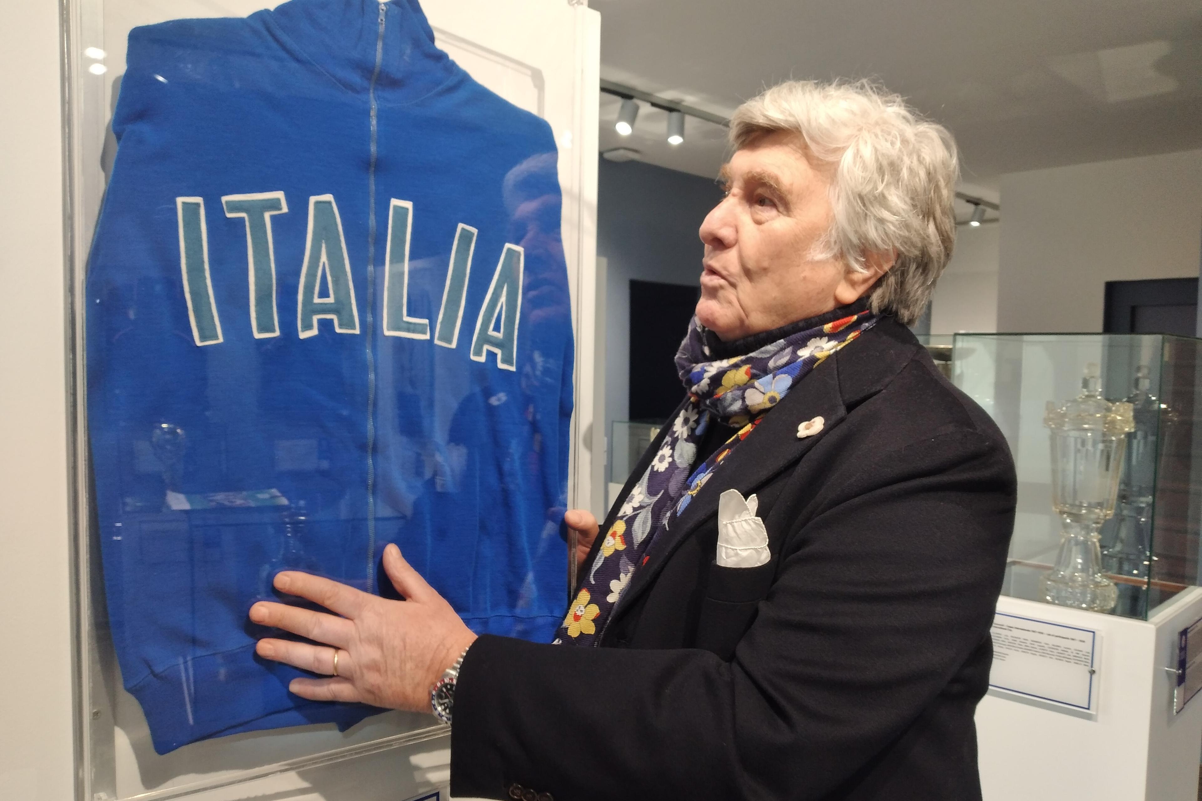Furio Valcareggi ricorda il padre Ferruccio al Museo del Calcio